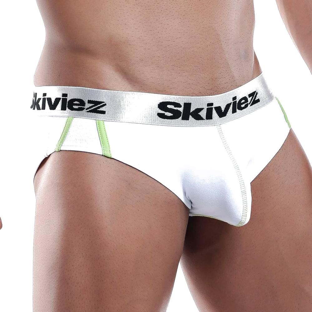 Skiviez SZJ014 Briefs showcasing a stylish design with breathable fabric and supportive fit, perfect for everyday wear.