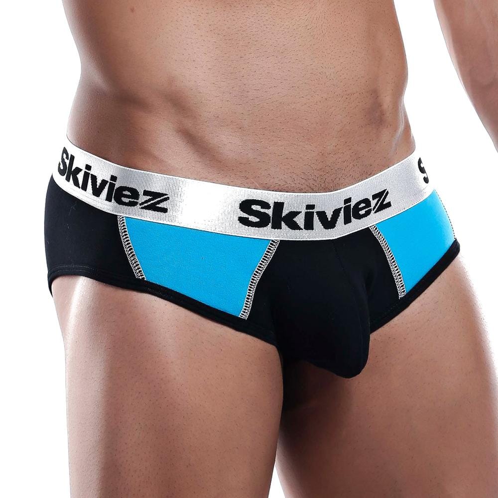 Skiviez SZJ017 Brief showcasing breathable fabric and supportive design, perfect for comfort and style.