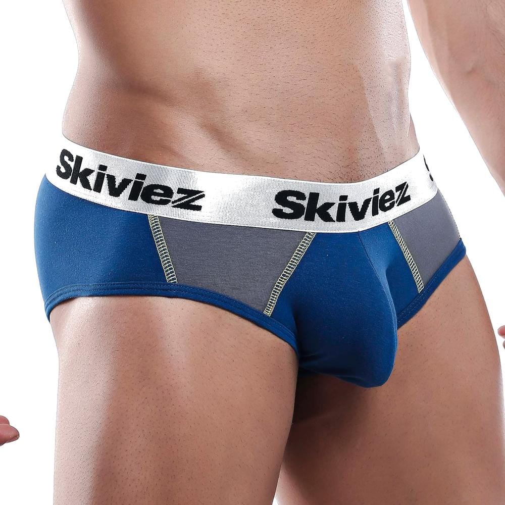 Skiviez SZJ017 Brief showcasing breathable fabric and supportive design, perfect for comfort and style.