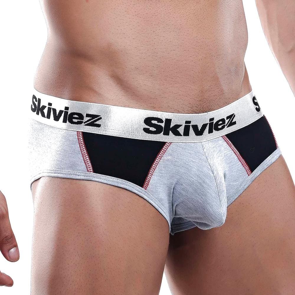 Skiviez SZJ017 Brief showcasing breathable fabric and supportive design, perfect for comfort and style.