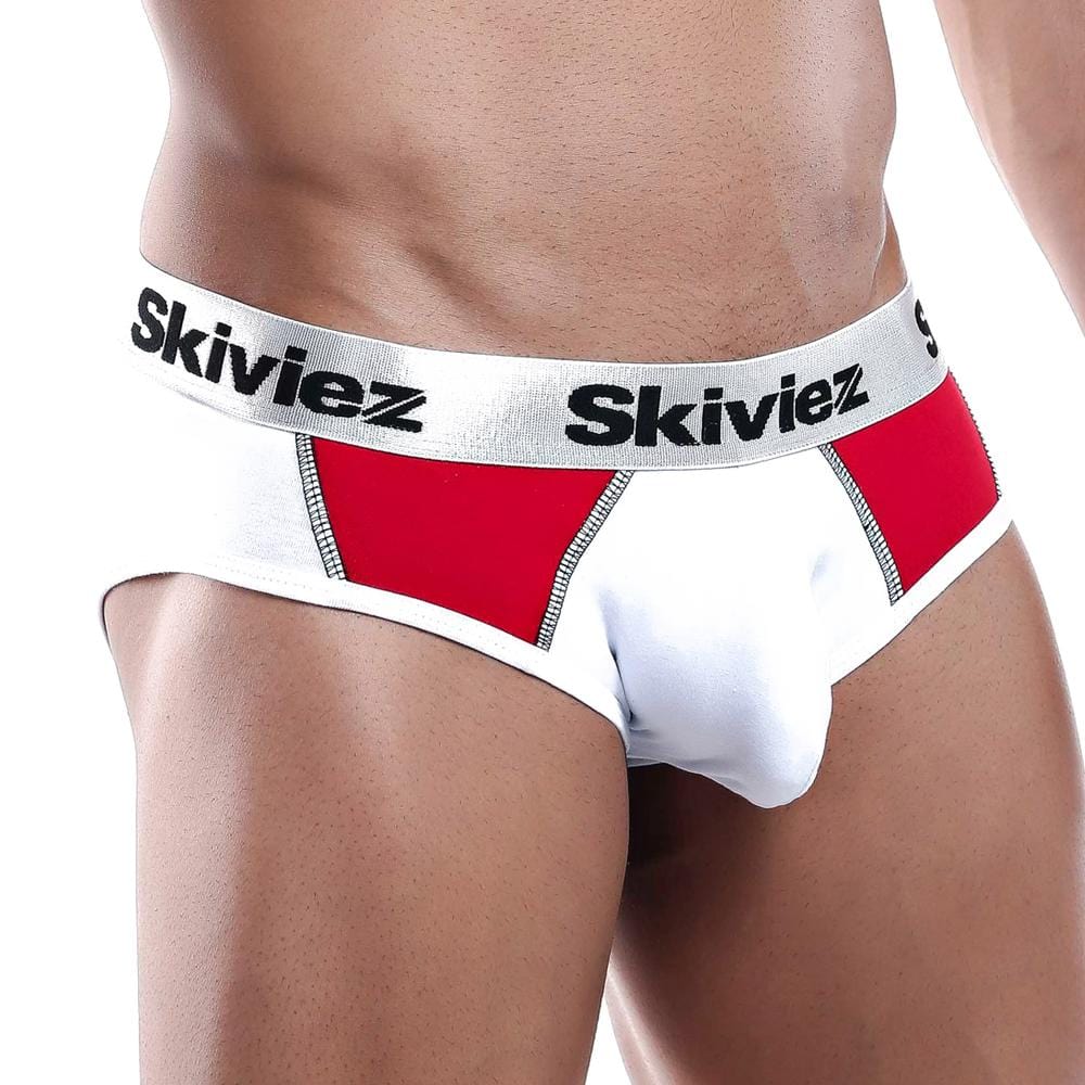 Skiviez SZJ017 Brief showcasing breathable fabric and supportive design, perfect for comfort and style.