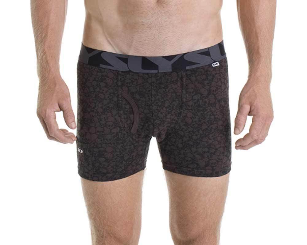 SLY SL-BURDDW Rising Dead Work Boxer Brief featuring a subtle print and form-fitting design, perfect for comfort and style.