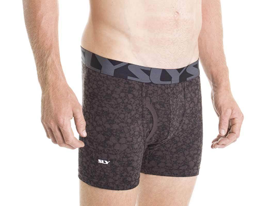 SLY SL-BURDDW Rising Dead Work Boxer Brief featuring a subtle print and form-fitting design, perfect for comfort and style.