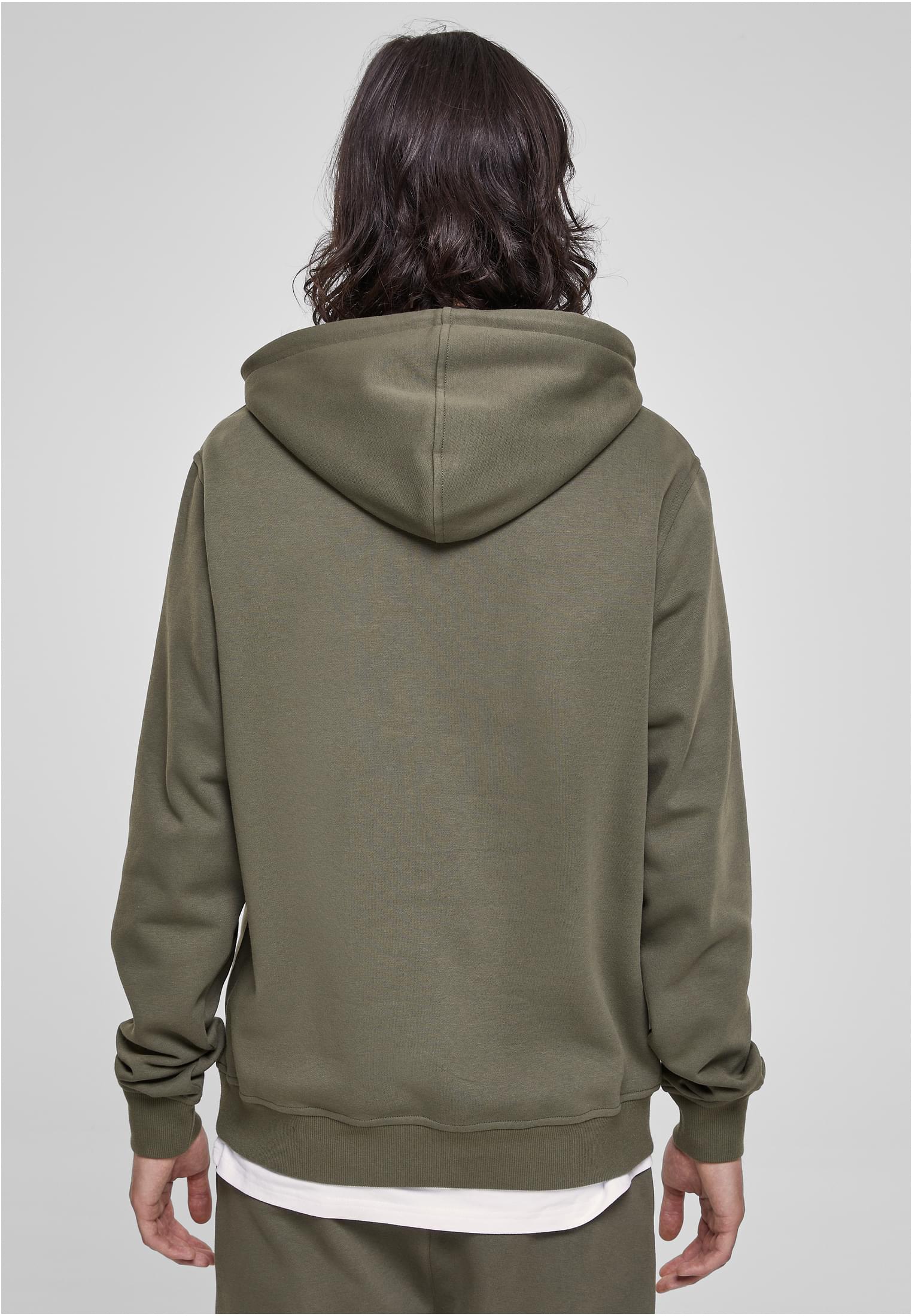 Basic Terry Hoodie in soft terry fabric, featuring a classic cut, ribbed cuffs, tonal strings, and a kangaroo pocket.