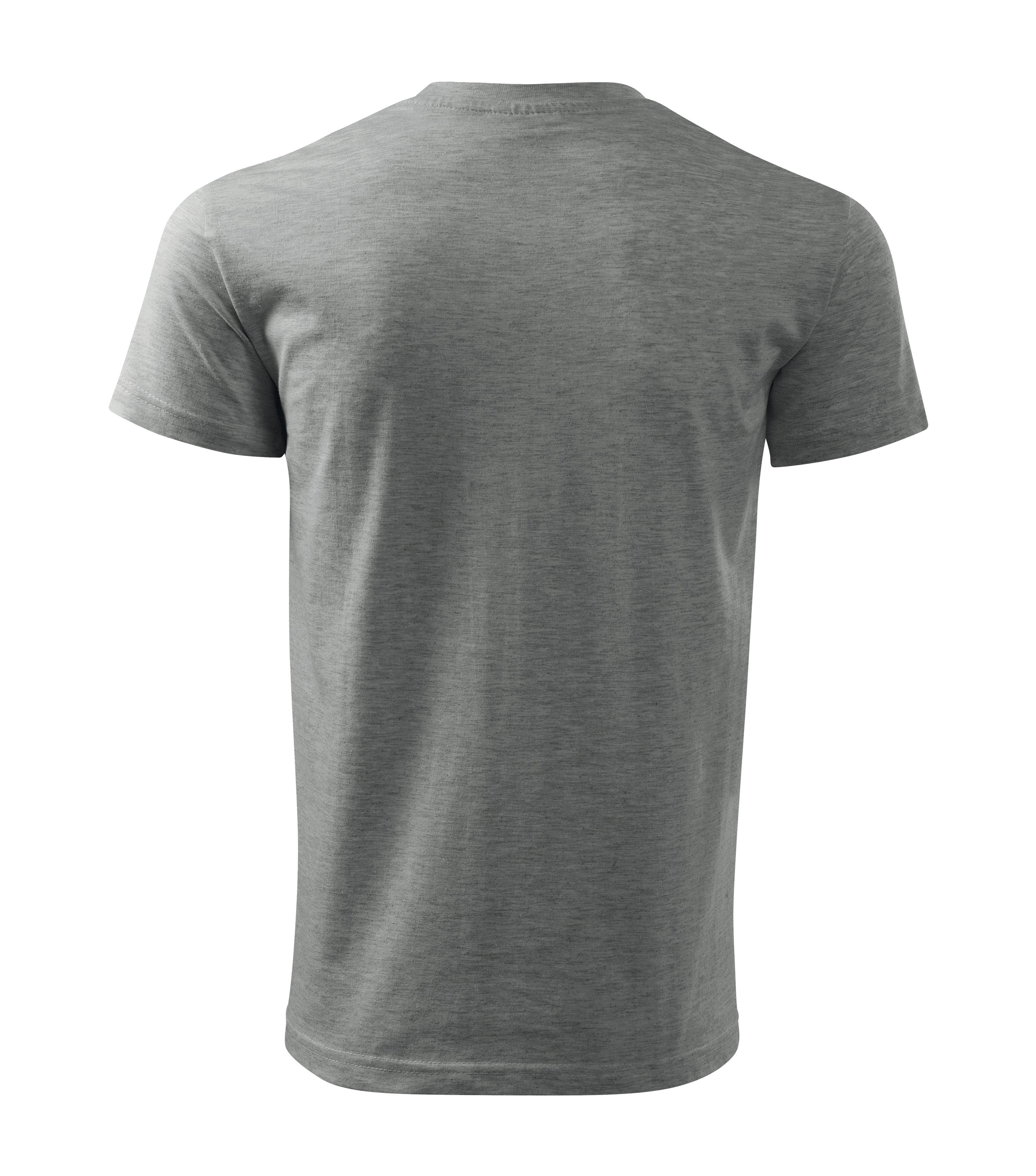 Basic T-shirt made of 100% cotton, featuring a fitted design and ribbed neckline.