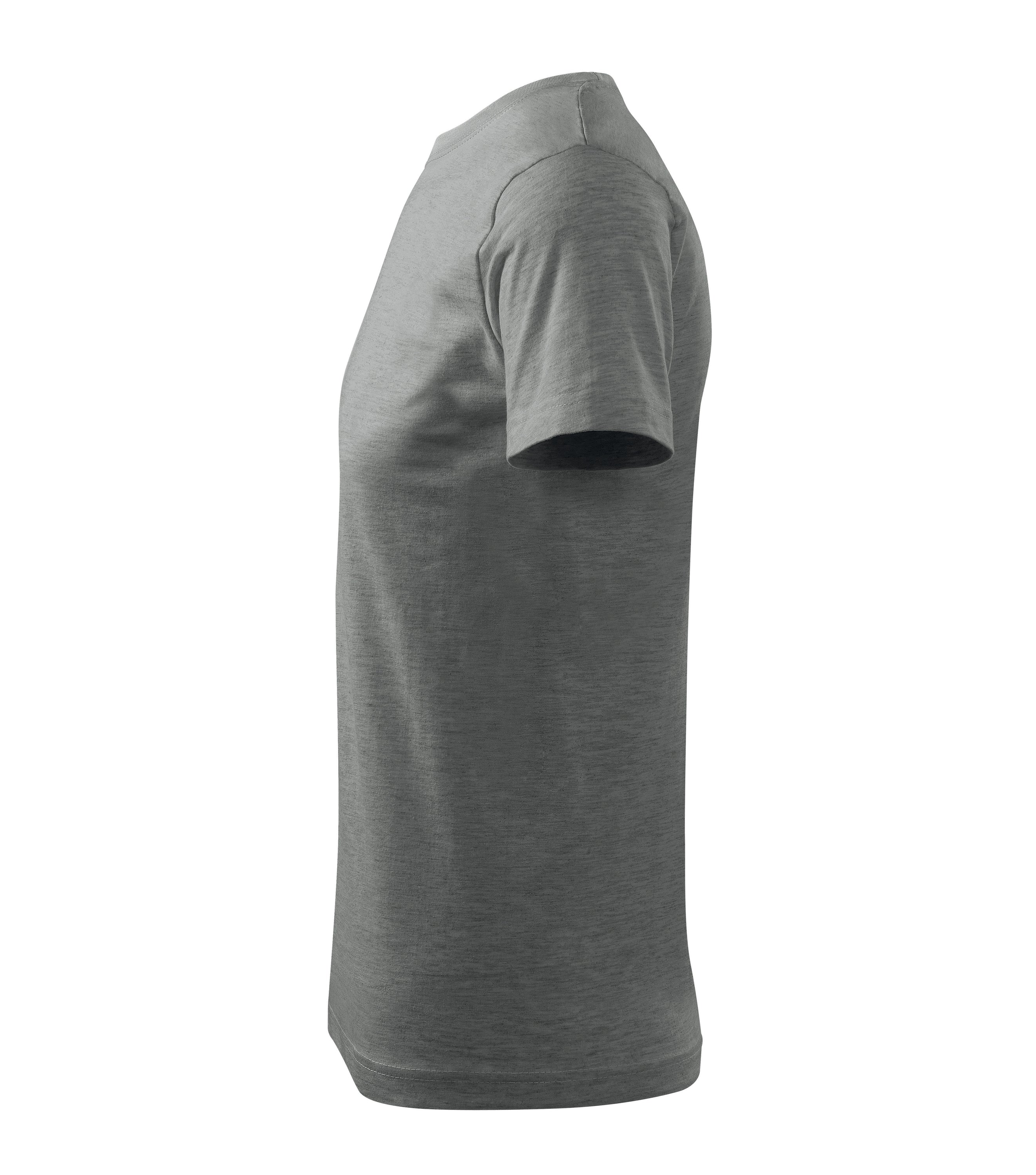 Basic T-shirt made of 100% cotton, featuring a fitted design and ribbed neckline.