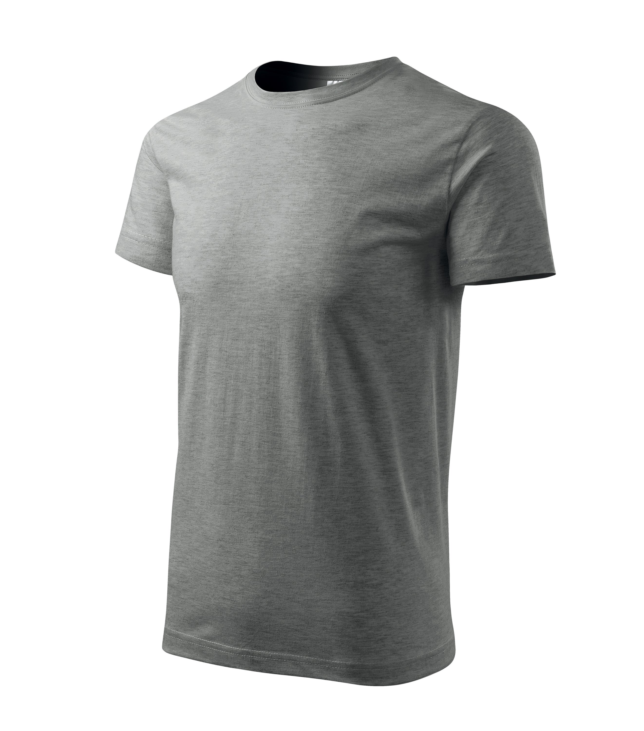 Basic T-shirt made of 100% cotton, featuring a fitted design and ribbed neckline.