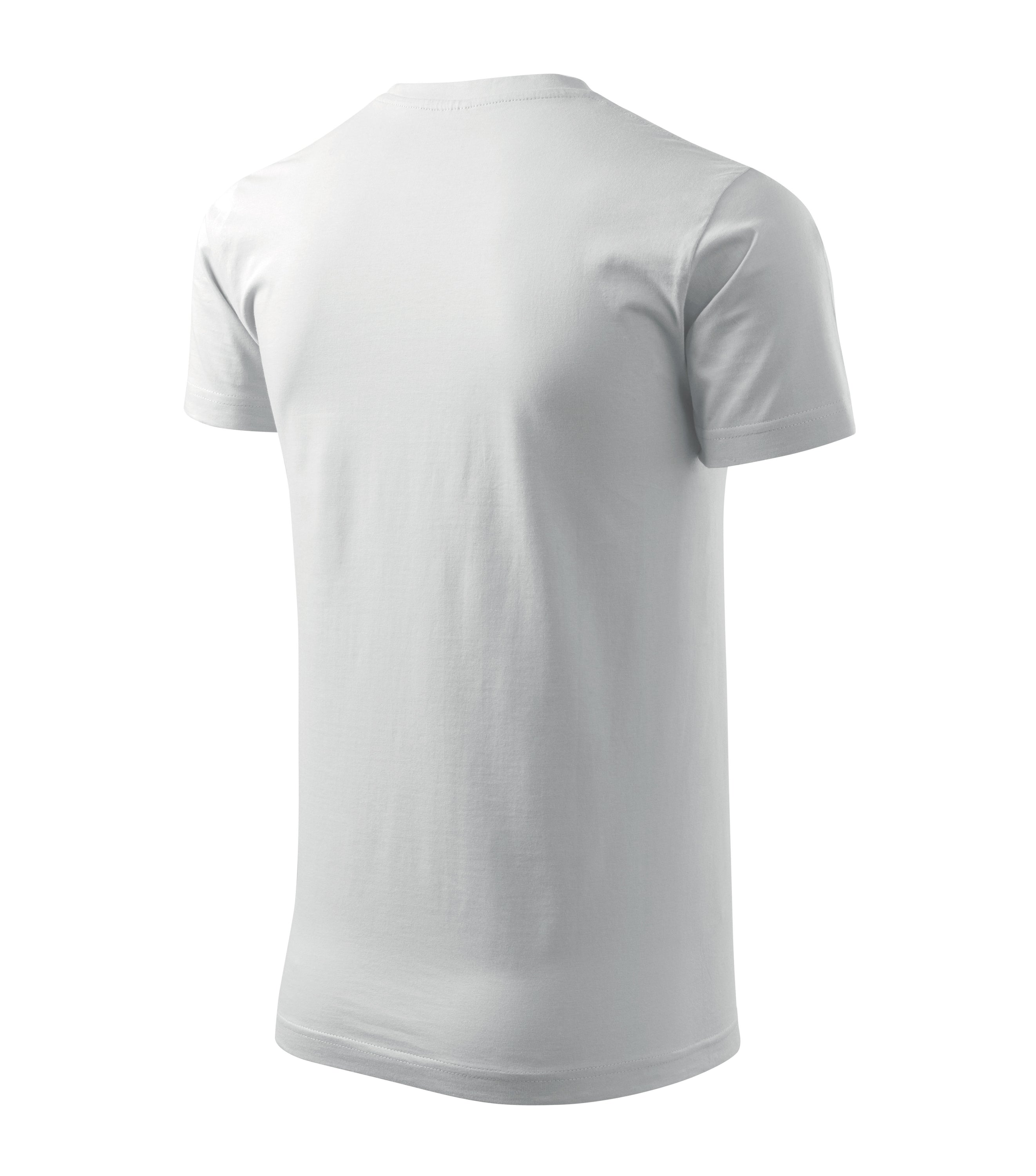 Basic T-shirt made of 100% cotton, featuring a fitted design and ribbed neckline.