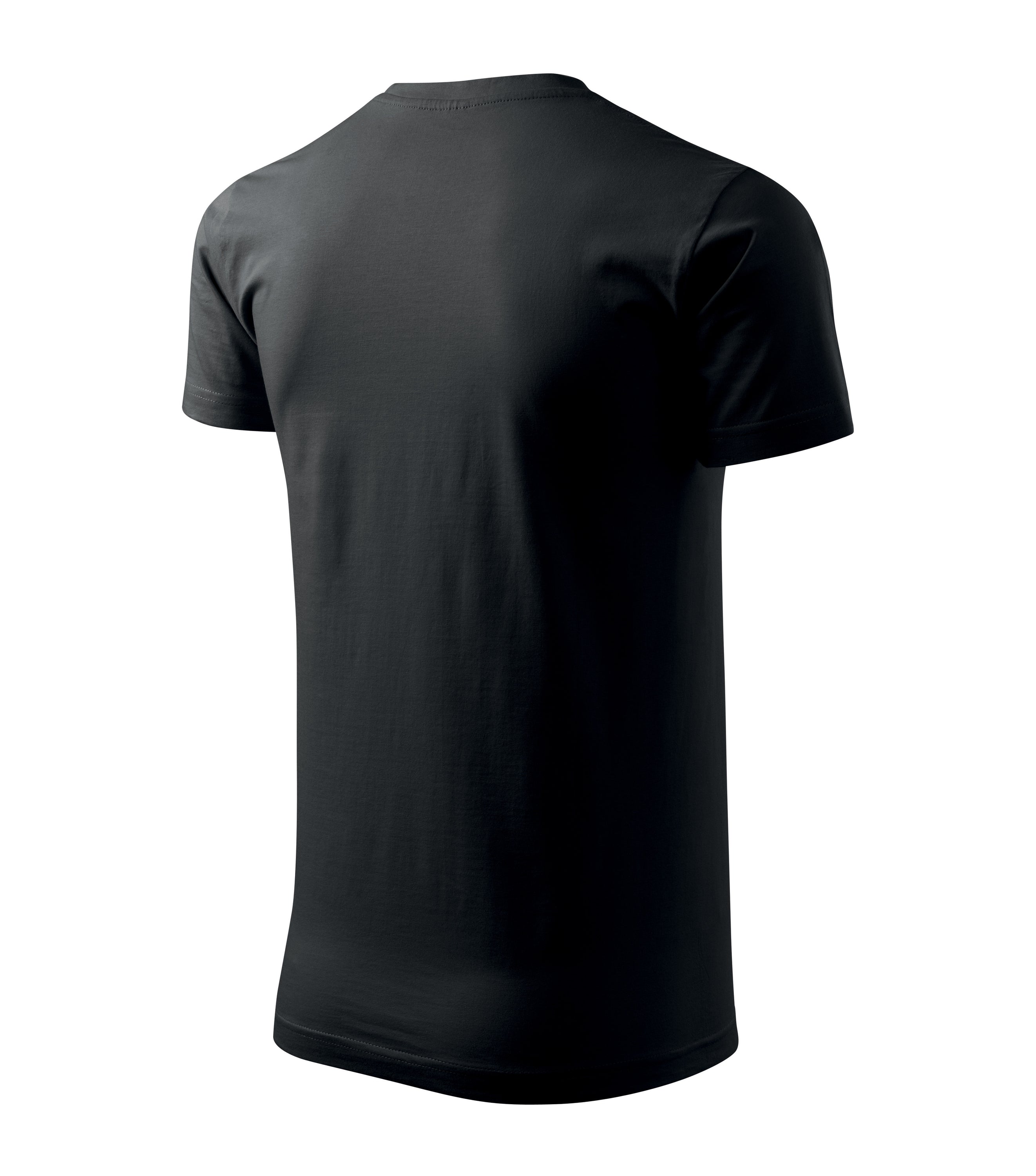 Basic T-shirt made of 100% cotton, featuring a fitted design and ribbed neckline.