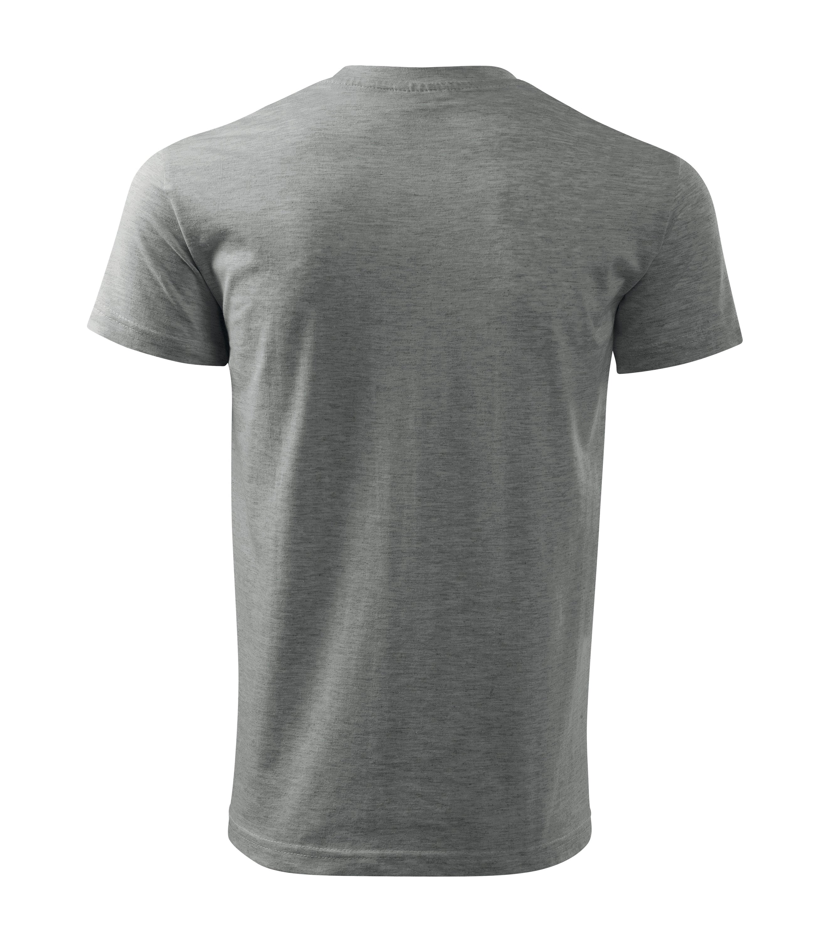 Basic T-shirt Label-Free in a neutral color, showcasing its label-free design and slim ribbed collar.