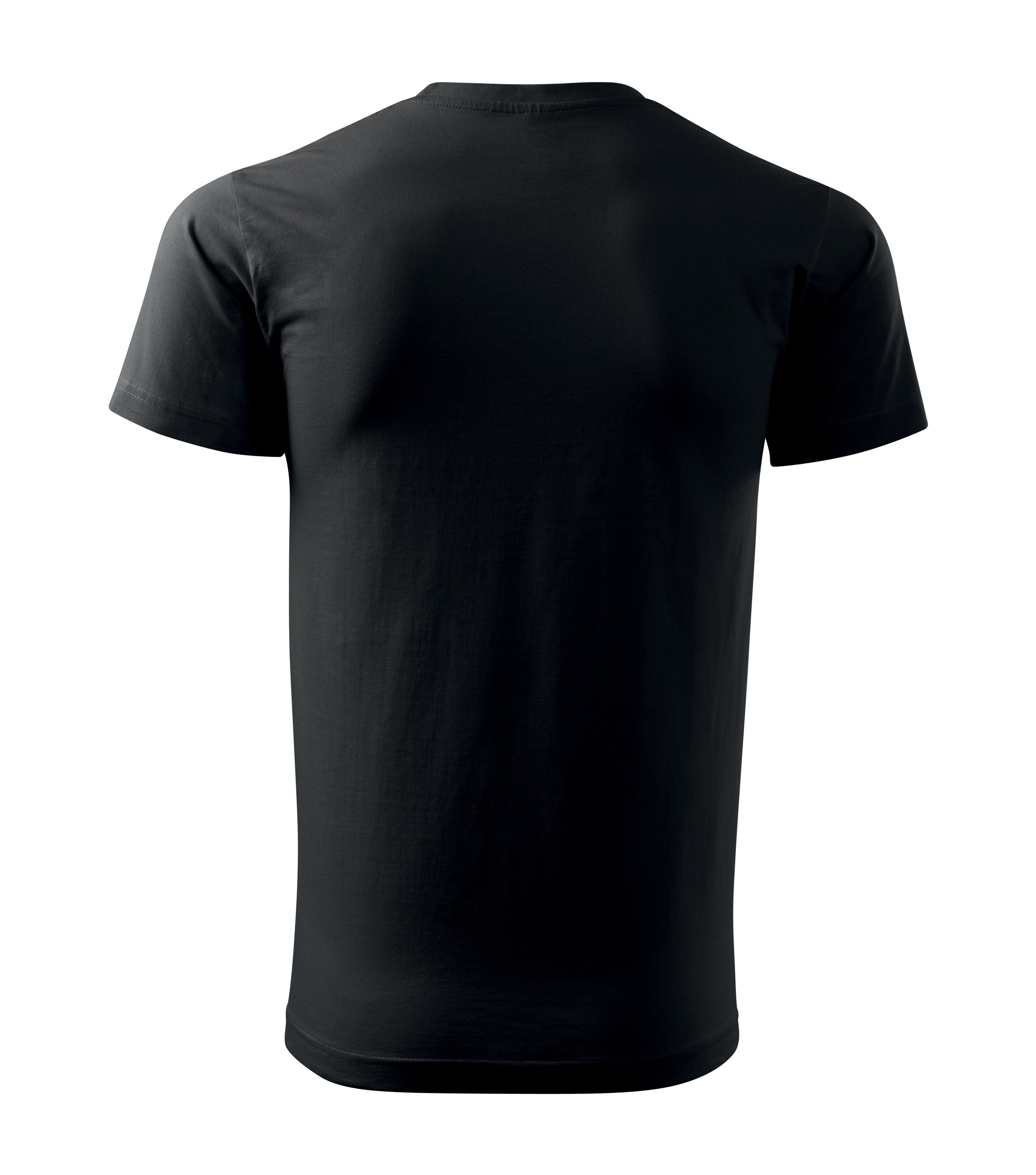 Basic T-shirt Label-Free in a neutral color, showcasing its label-free design and slim ribbed collar.