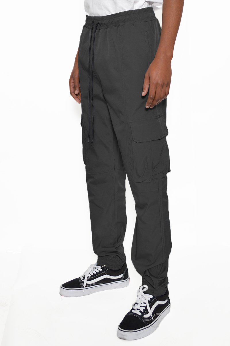 Cargo Utility Jogger Elastic Ankle Pant in a stylish design, featuring an elastic waist and adjustable ankles, perfect for casual and active wear.