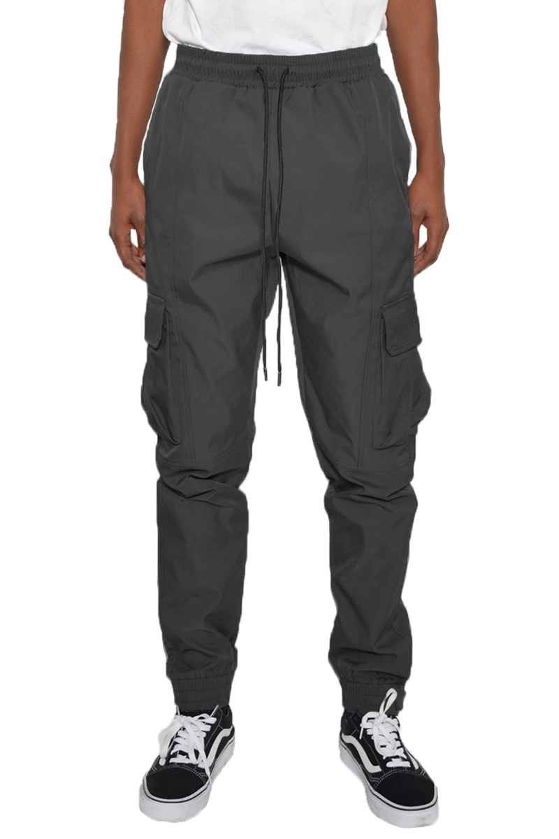 Cargo Utility Jogger Elastic Ankle Pant in a stylish design, featuring an elastic waist and adjustable ankles, perfect for casual and active wear.