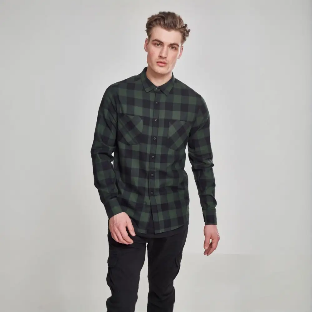 Checked Flannel Shirt in various colors, showcasing its stylish checked pattern and soft cotton fabric.