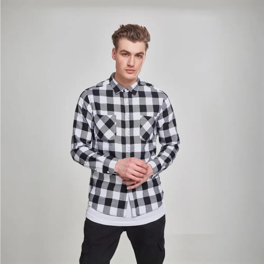 Checked Flannel Shirt in various colors, showcasing its stylish checked pattern and soft cotton fabric.