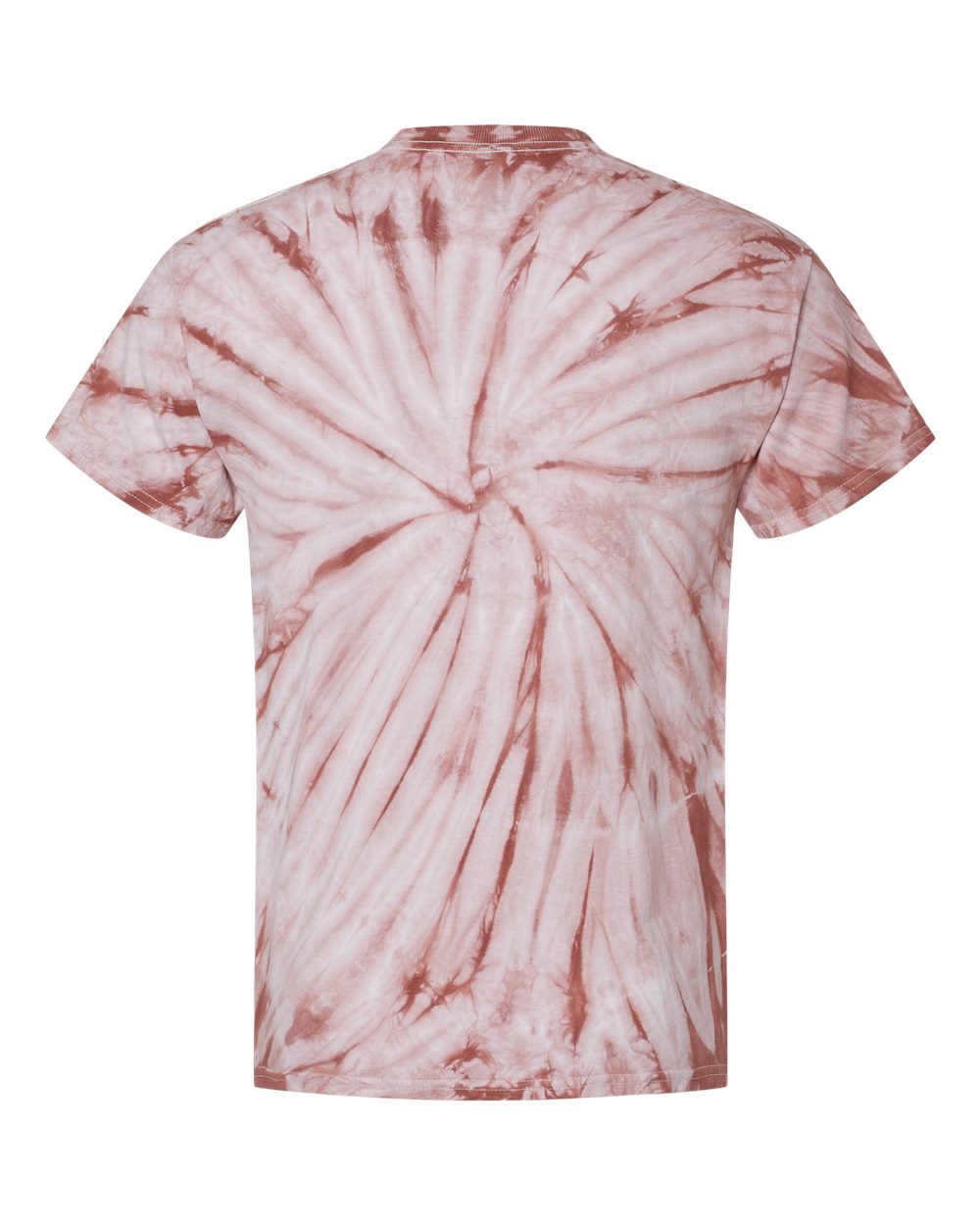 A stylish Copper Tie Dye T-Shirt featuring a unique pattern, made from 100% pre-shrunk cotton, perfect for casual wear.