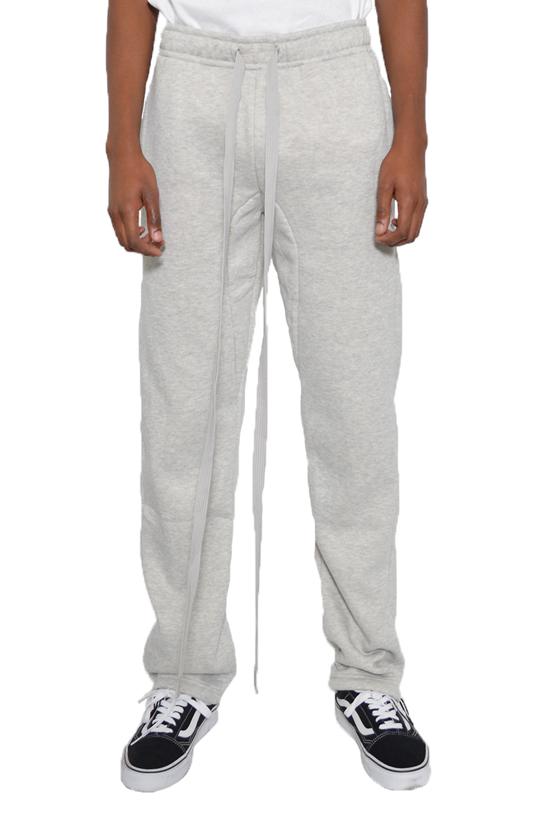 Cotton Fleece Toggle Sweats in a casual setting, showcasing the elastic waist and toggle ankle design.