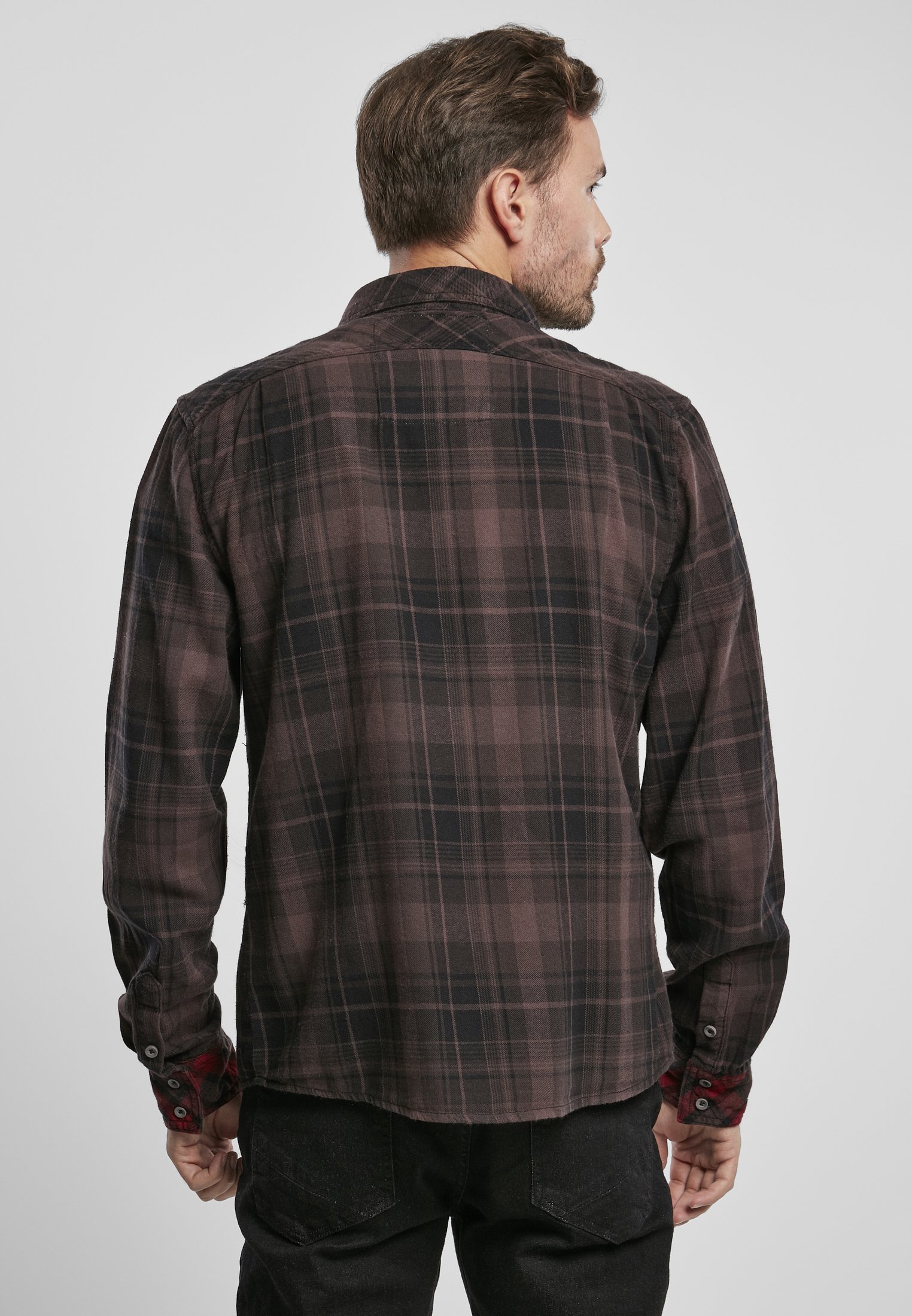 Duncan Checked Shirt made of 100% cotton featuring a stylish checked pattern, perfect for casual or formal wear.