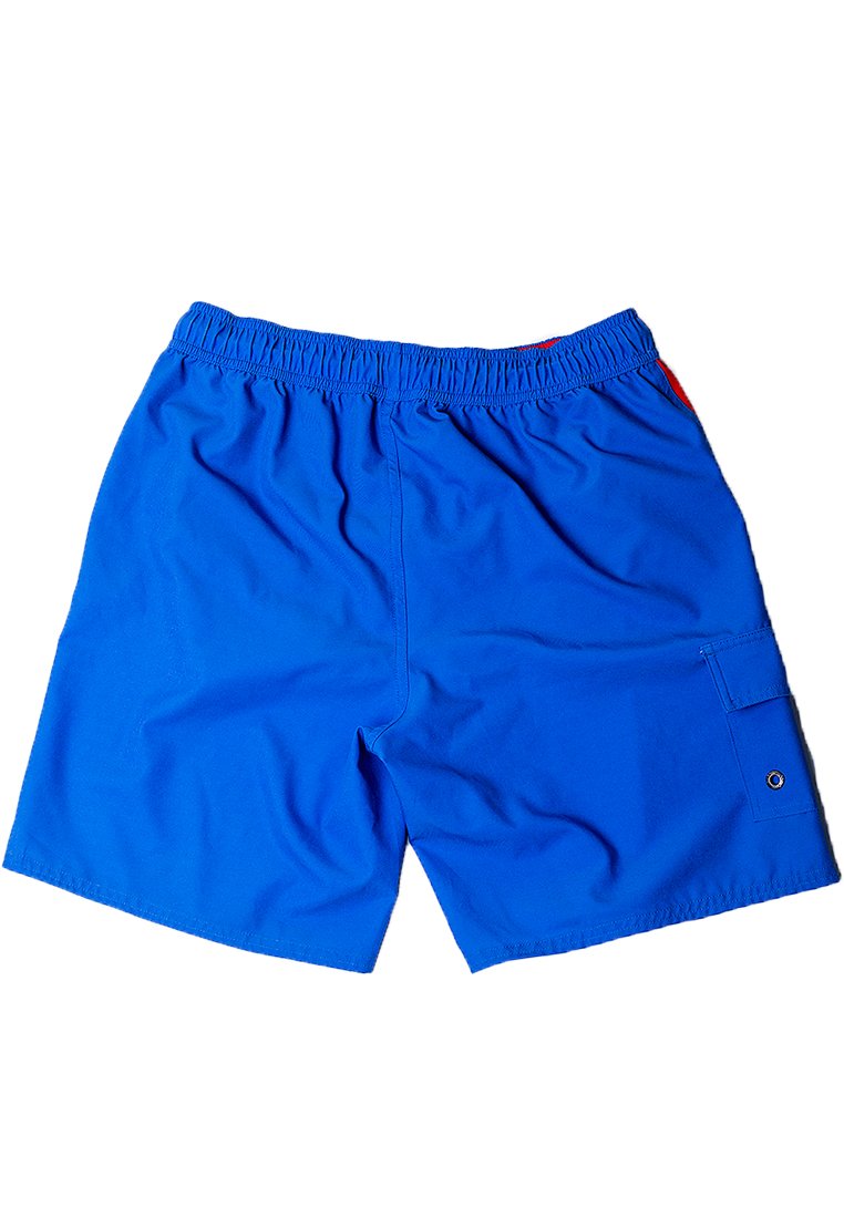 BWET Swimwear Neptune beach shorts featuring an elastic waistband, drawstring, and multiple pockets, designed for comfort and style.