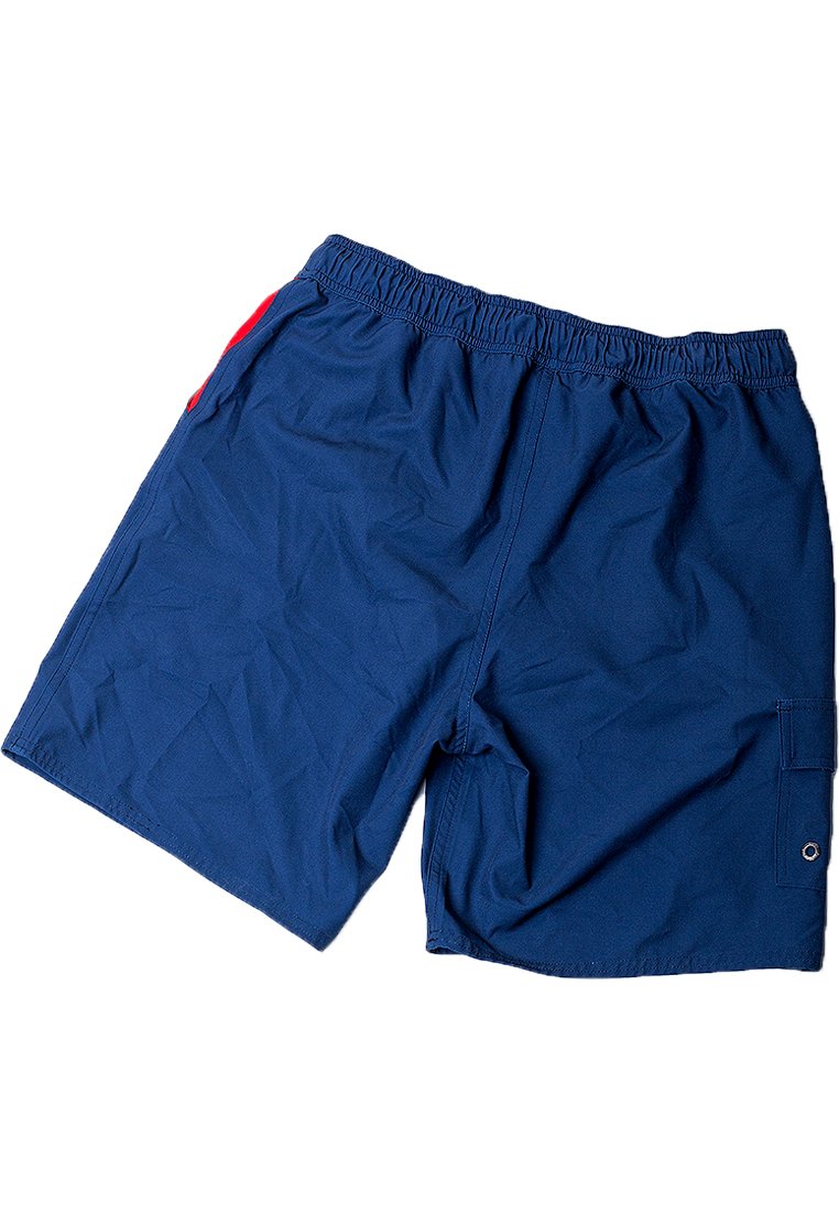 BWET Swimwear Neptune beach shorts featuring an elastic waistband, drawstring, and multiple pockets, designed for comfort and style.