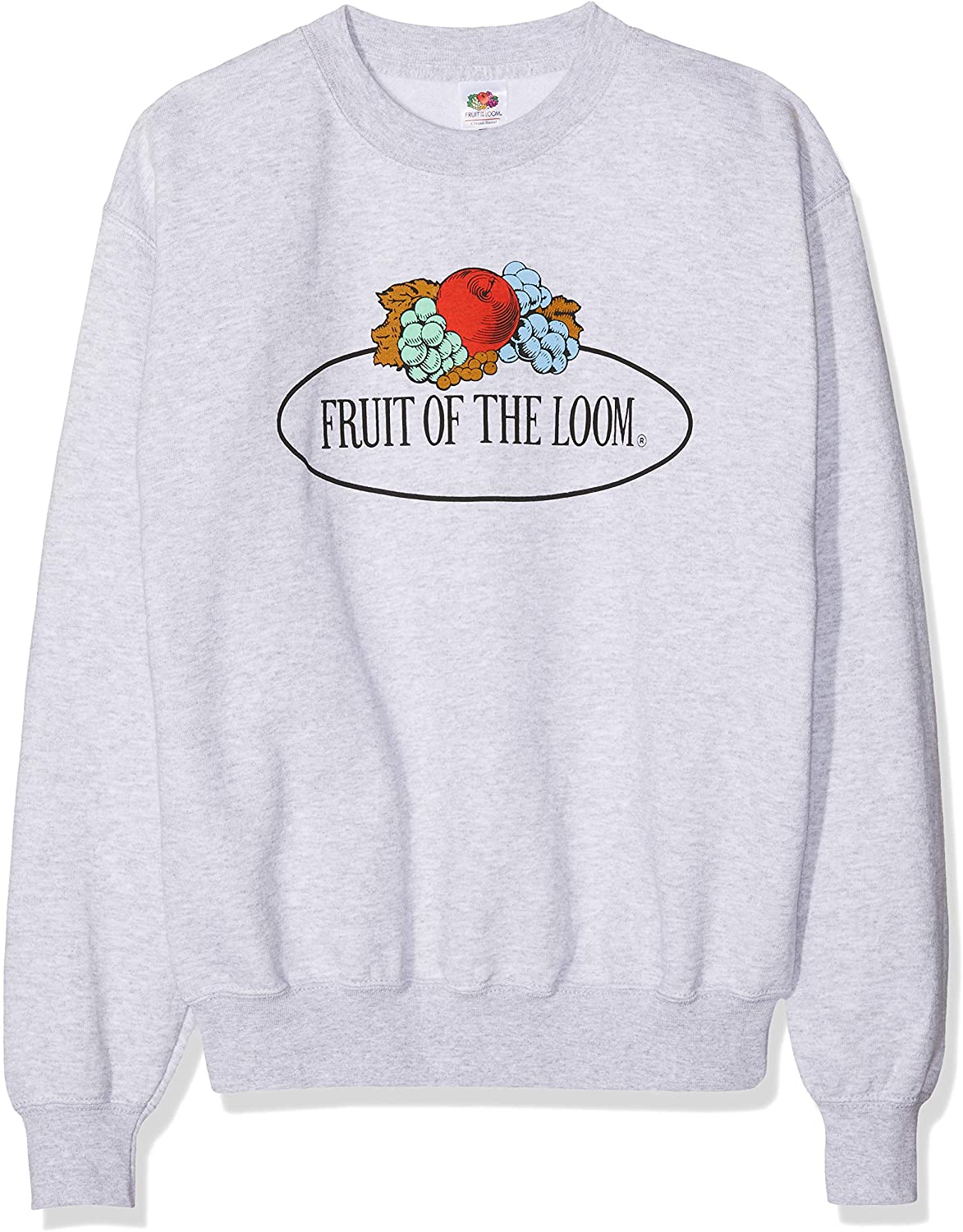 FOTL Vintage Set-In Sweat featuring a large logo print on the front, showcasing a comfortable cotton-polyester blend fabric.