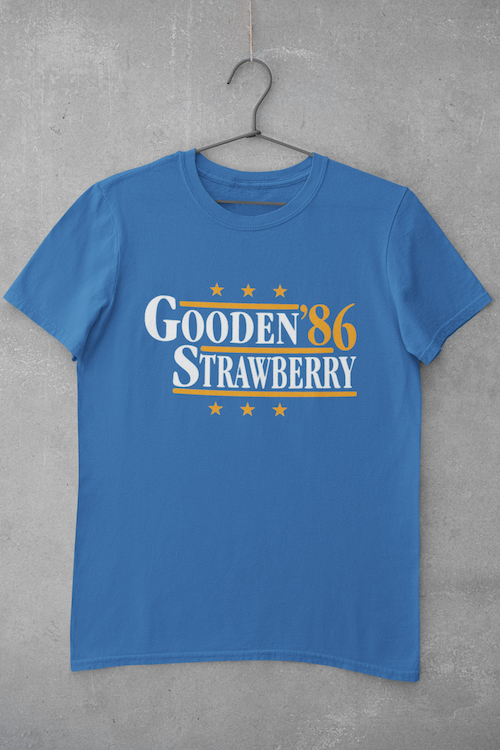 Gooden & Strawberry 86 T-Shirt in soft ring-spun cotton, showcasing a stylish unisex design suitable for all occasions.