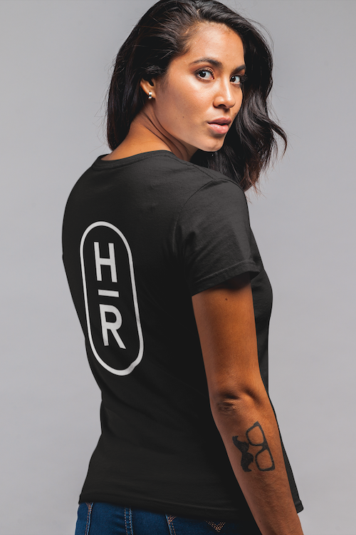 Hipsters Remedy Black T-Shirt made from soft ring-spun cotton, featuring a classic unisex design suitable for all.