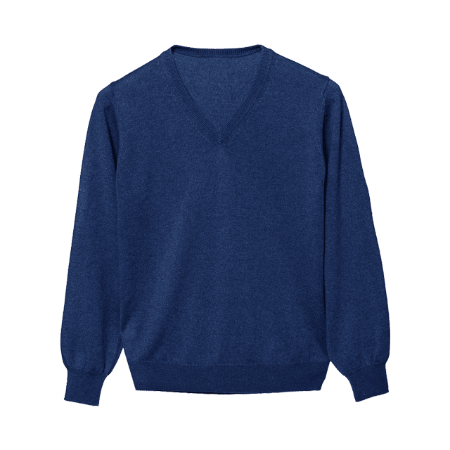 Maglia Uomo 100% Puro Cashmere Scollo a V, elegante e morbida, realizzata in Italia con filati naturali.