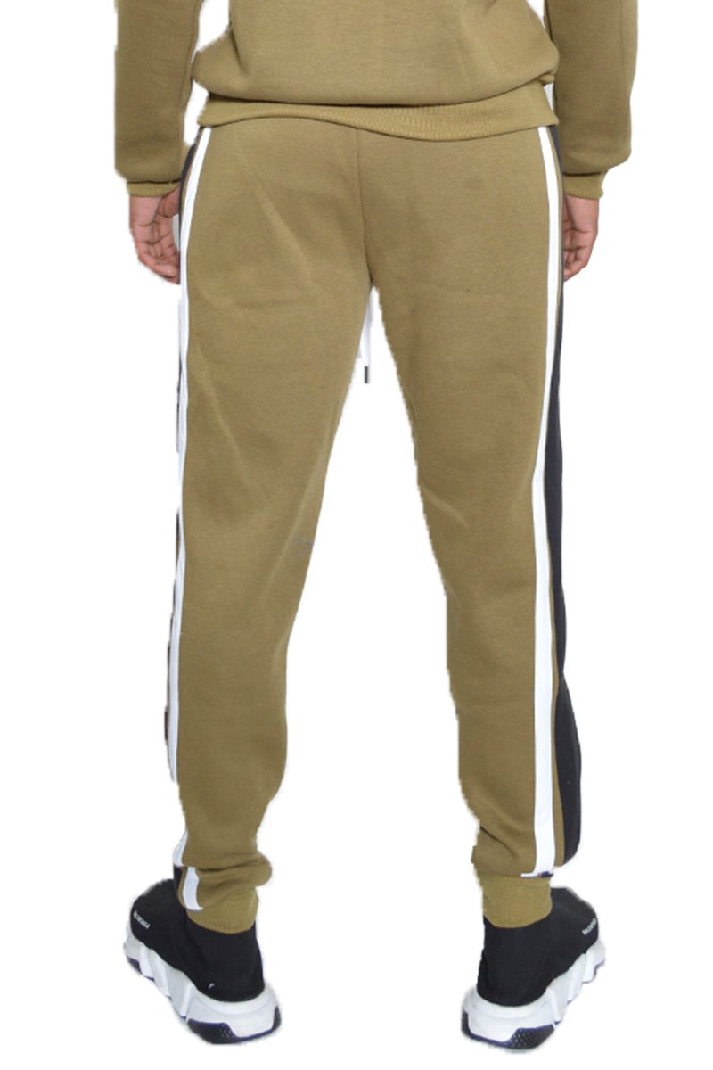 MARX Cotton Sweat Pants in a casual setting, showcasing their soft fabric and standard pockets.