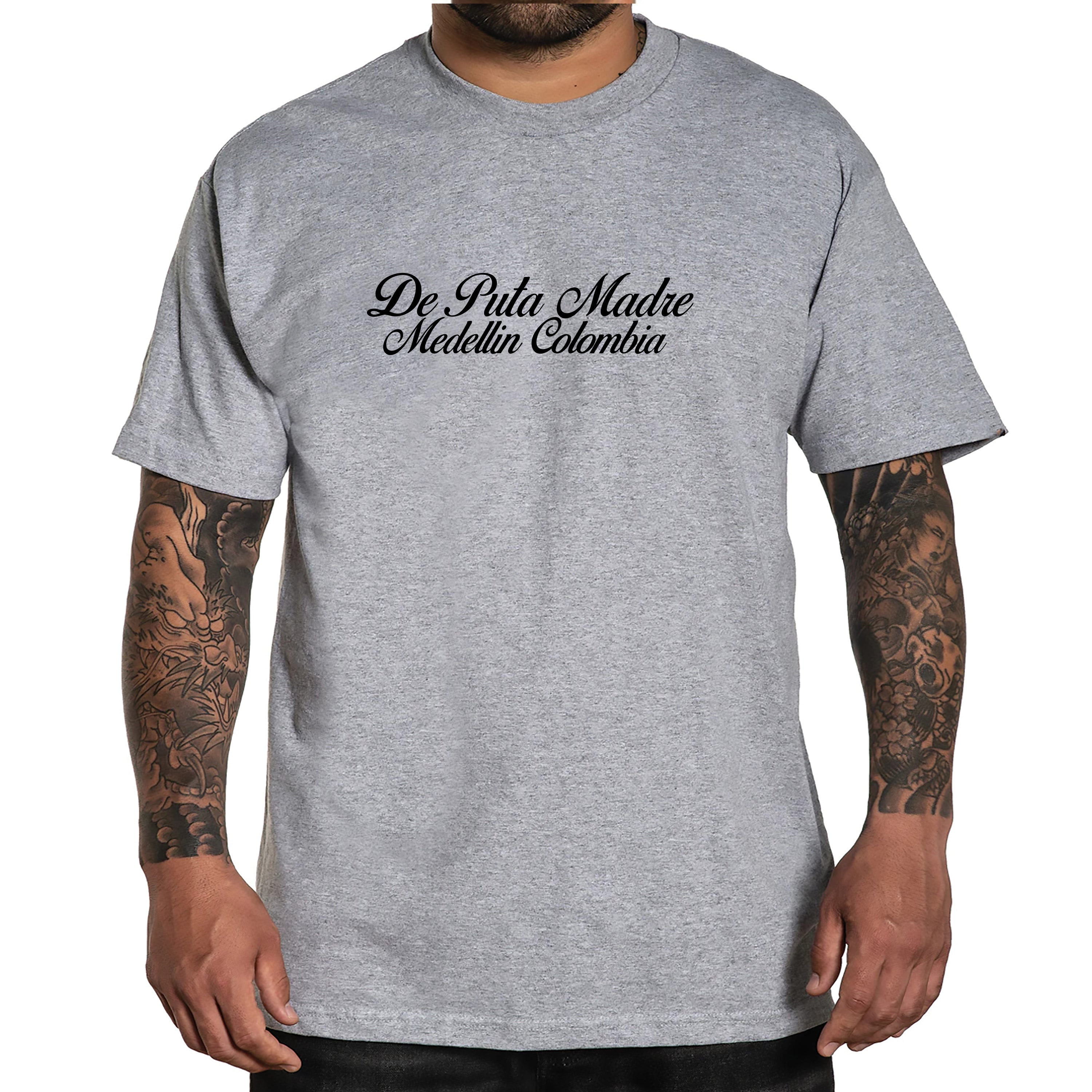 Men's crew-neck t-shirt featuring a trendy Narcos print, made from 100% jersey cotton with high-quality finishing.