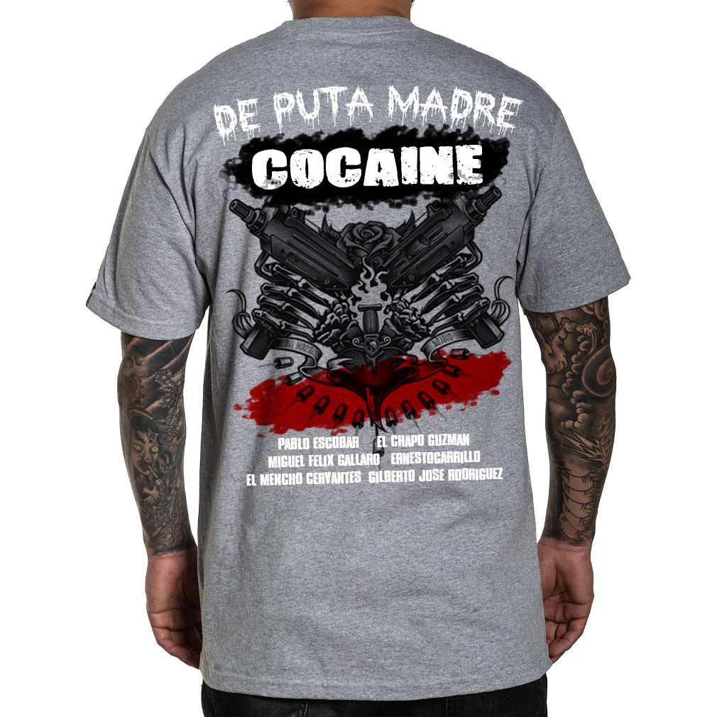 Men's T-Shirt design Los Jeves featuring a trendy Narcos print, made from 100% jersey cotton with high-quality finishing.