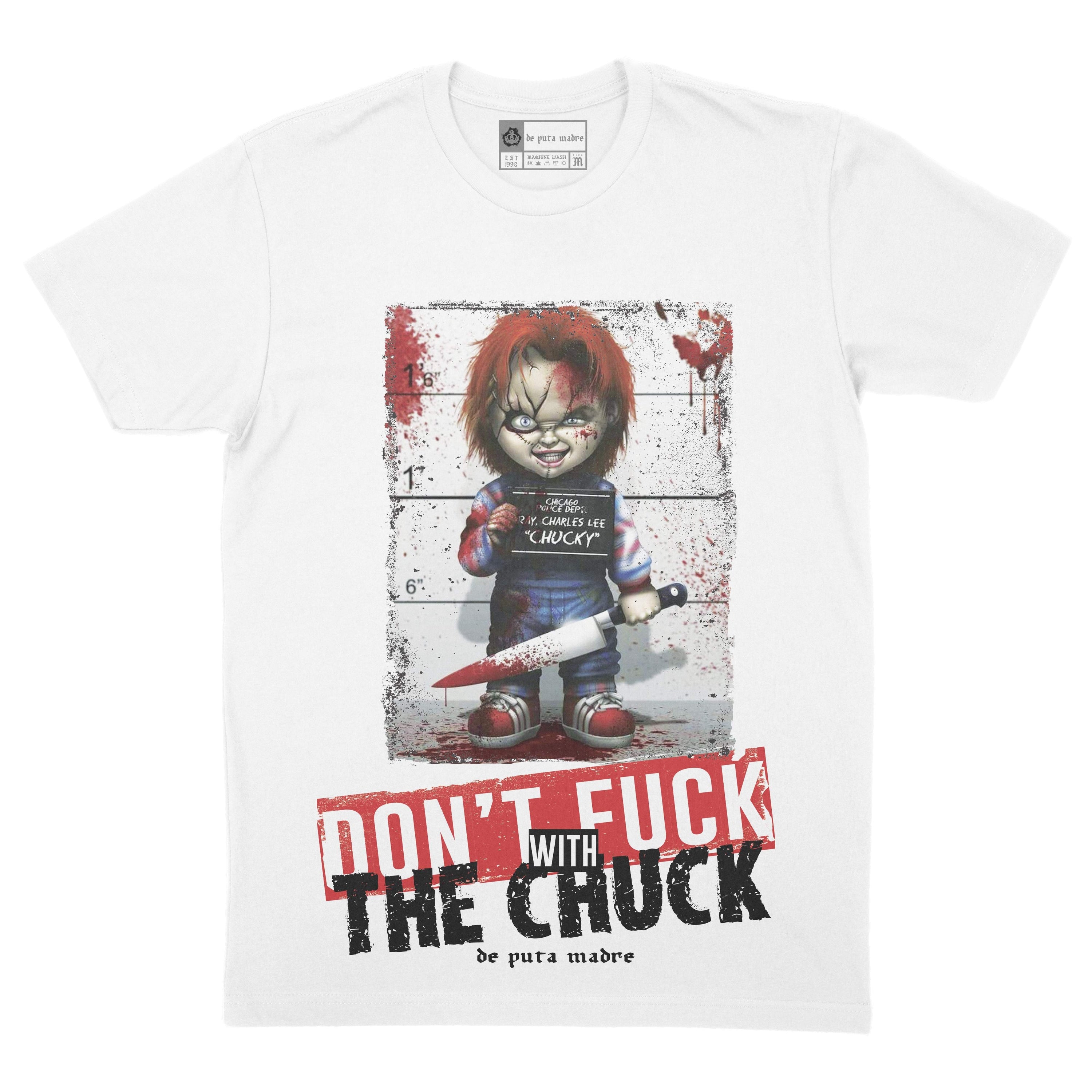 Men's T-Shirt design The Chuck featuring trendy prints and high-quality cotton material, showcasing a stylish and comfortable fit.