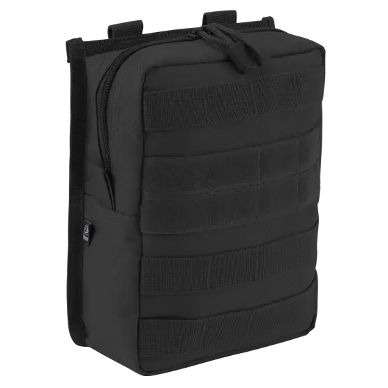 Molle Pouch Cross made from durable 600DEN polyester, featuring PALS fastening loops, high-quality zipper, and internal pockets for organization.