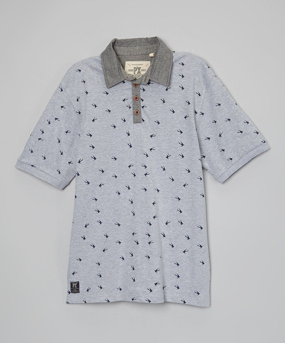 Myles Polo for Boys in soft hues, showcasing modern design and comfortable fabric.