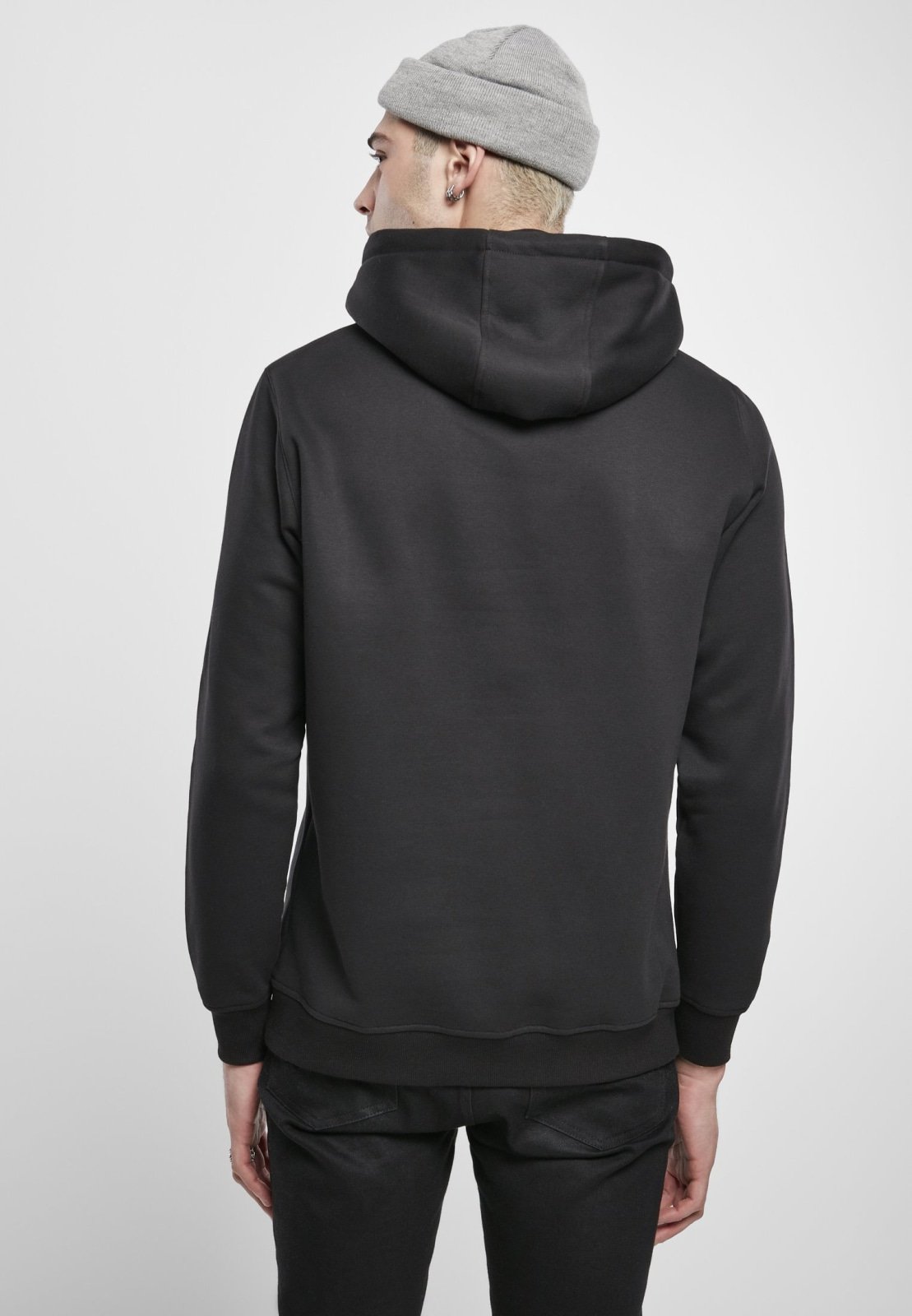 A stylish black hoodie featuring the iconic NASA logo, perfect for space enthusiasts.