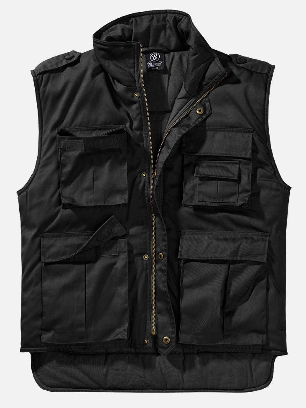 Ranger Tactical Vest featuring multiple pockets, robust metal zip, and comfortable cotton lining, ideal for outdoor activities.