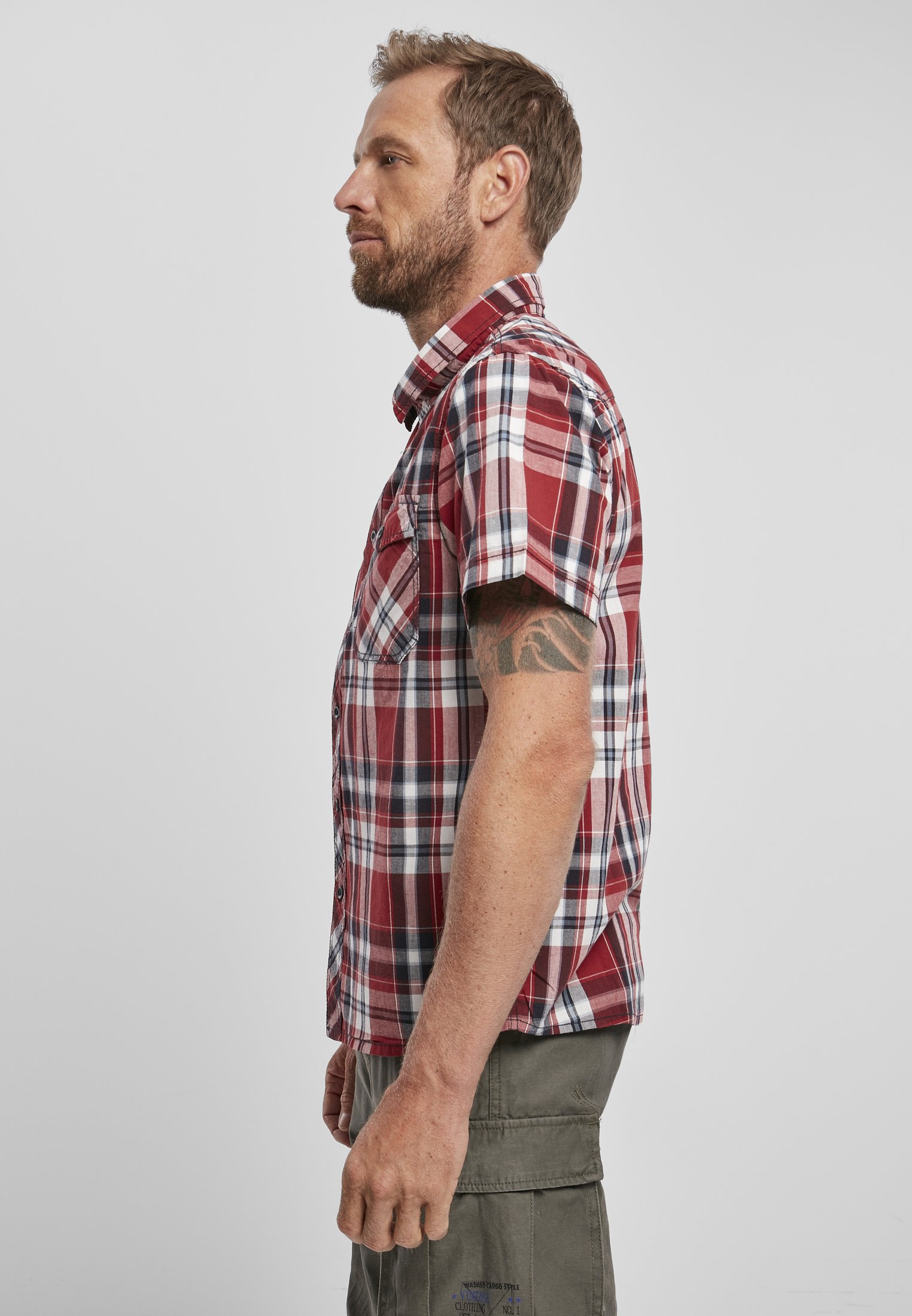 A stylish Roadstar Shirt made from 100% cotton, showcasing its soft texture and versatile design suitable for casual wear.