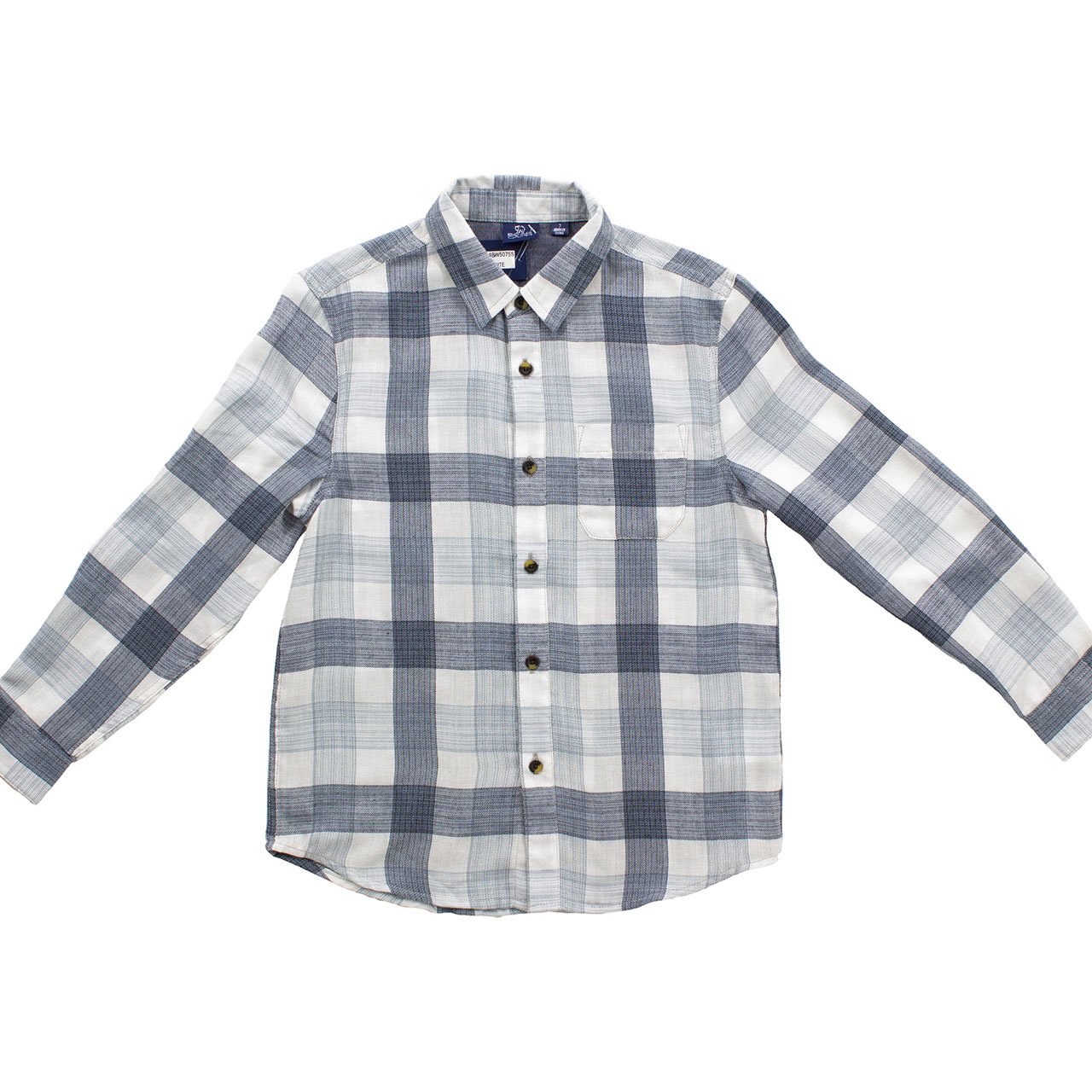 Ronan Plaid Shirt for toddlers featuring a classic plaid pattern in sophisticated colors, designed for comfort and style.