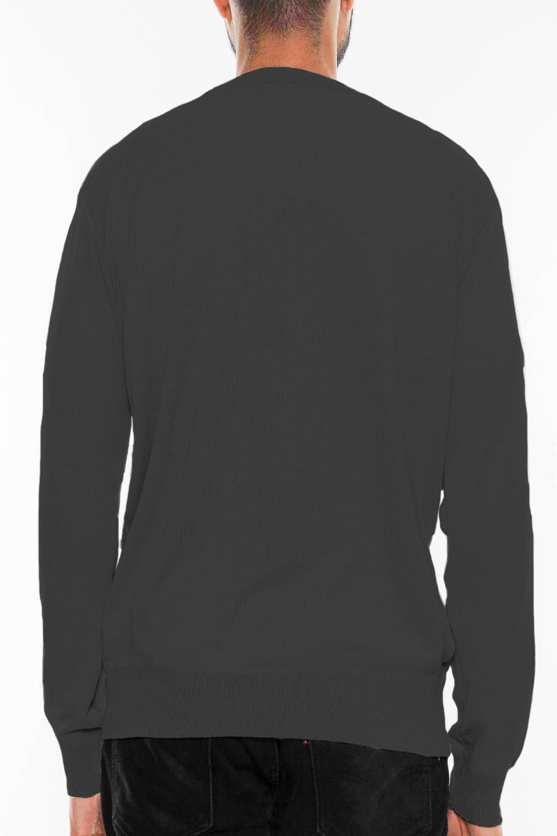 Men's Solid Vneck Knit Pullover Sweater in various colors, showcasing a stylish V-neck design and regular fit.