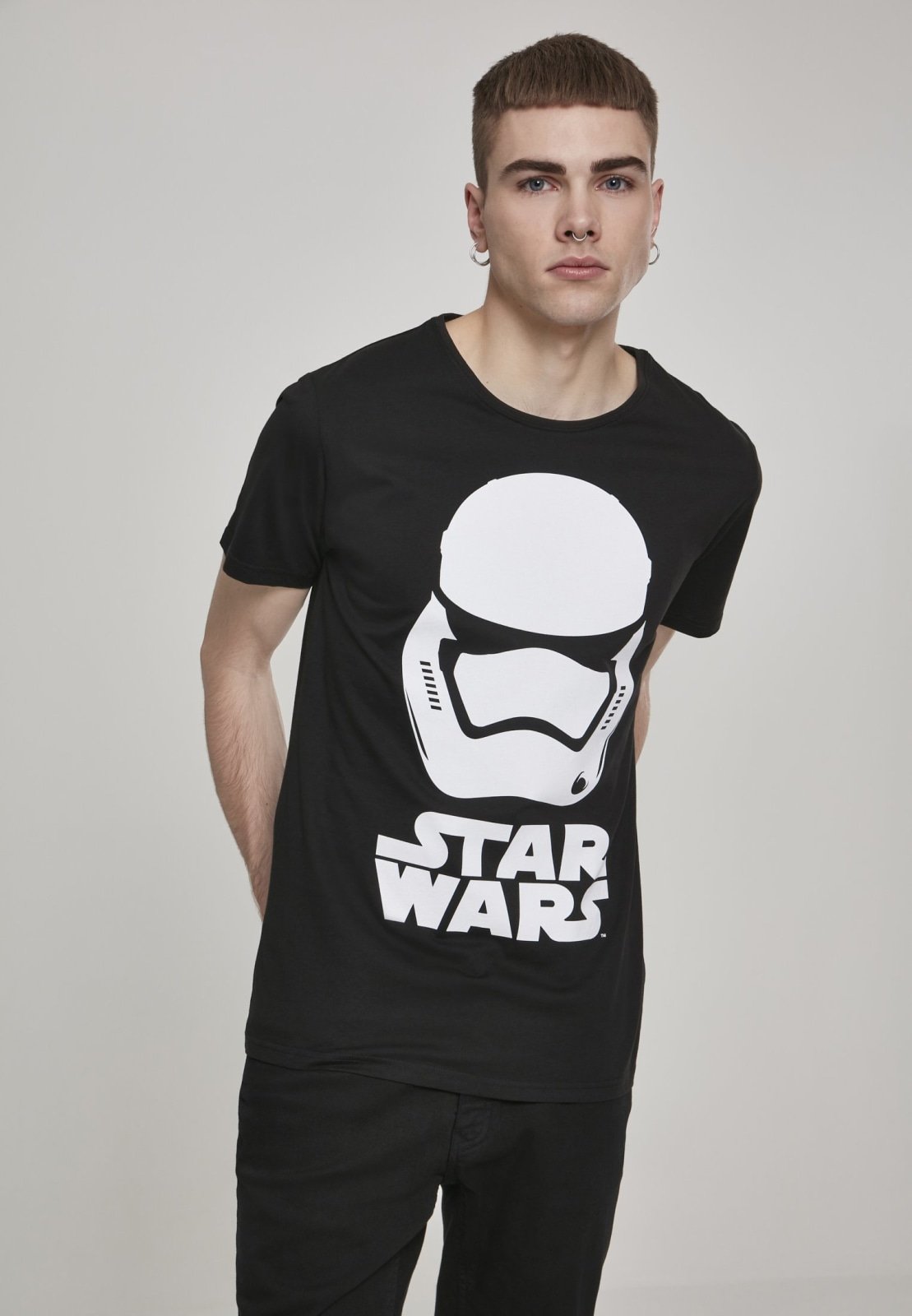 Star Wars Trooper T-Shirt made of 100% cotton, featuring a classic stormtrooper design.