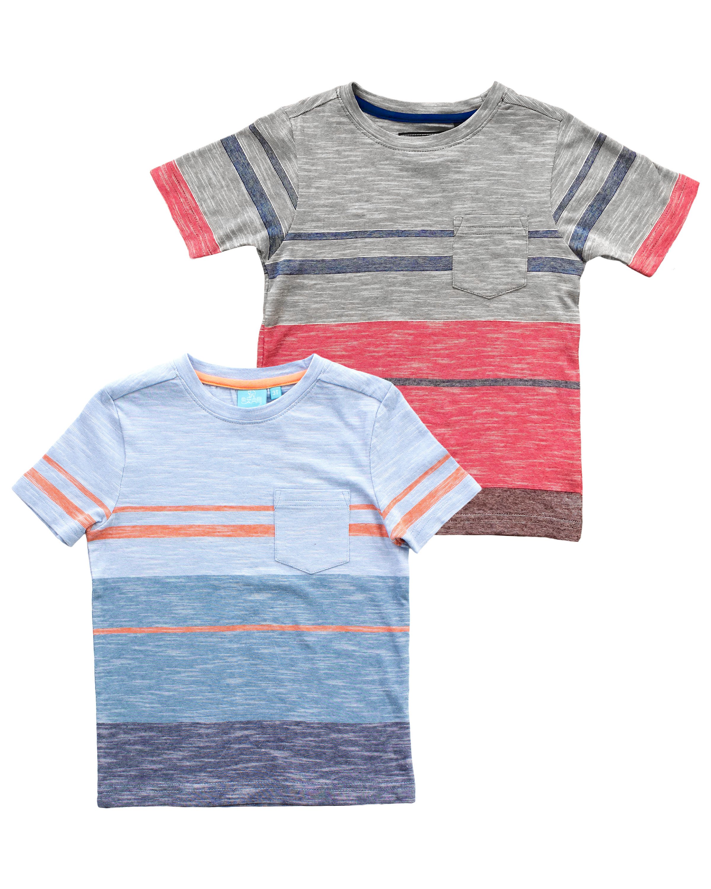 The Playground Bundle Toddler featuring two colorful tees designed for active toddlers, showcasing vibrant patterns and soft fabric.