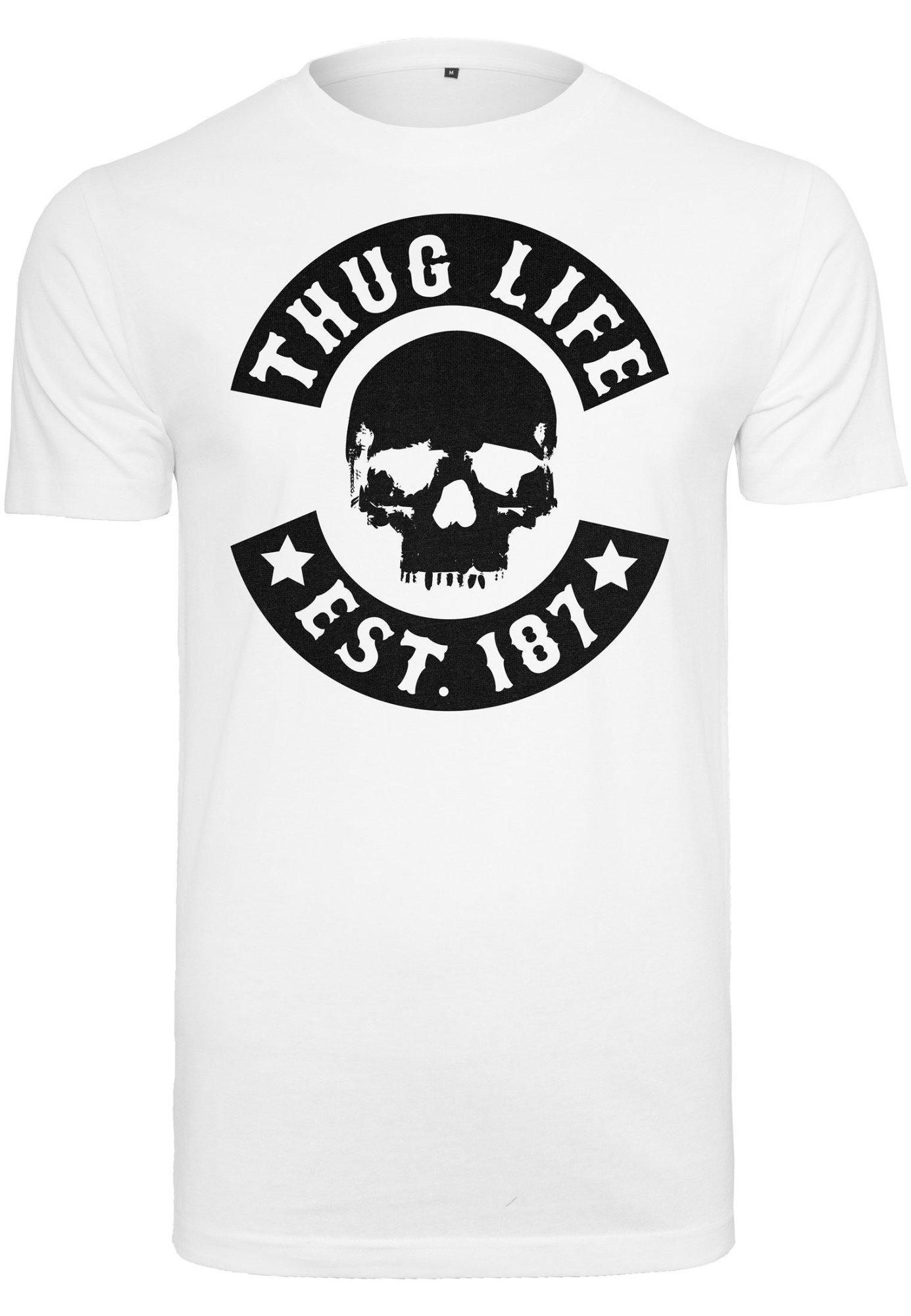 Thug Life Skull Tee featuring a bold skull print on a comfortable cotton fabric, perfect for casual wear.