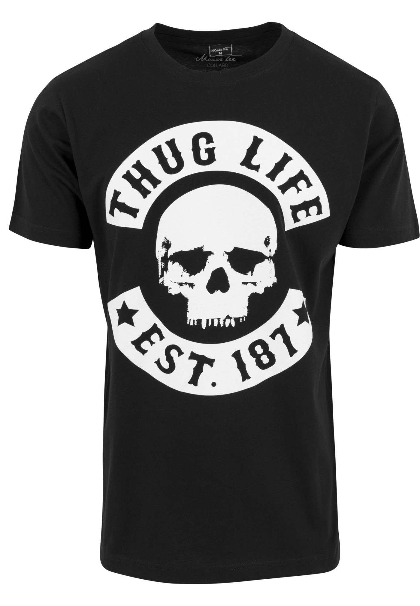 Thug Life Skull Tee featuring a bold skull print on a comfortable cotton fabric, perfect for casual wear.