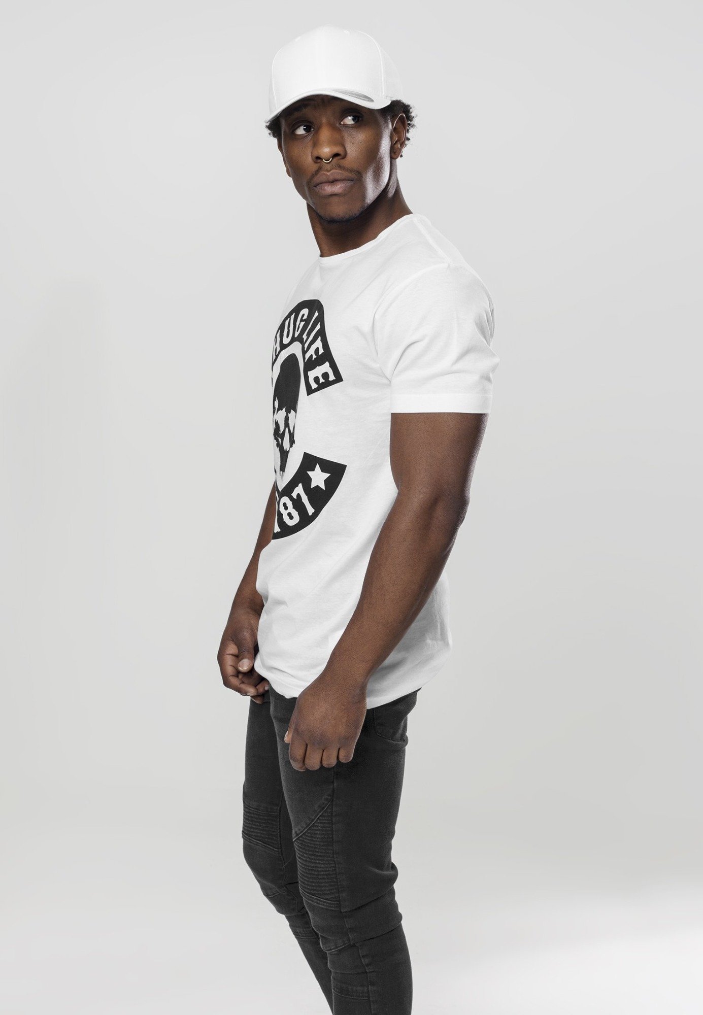 Thug Life Skull Tee featuring a bold skull print on a comfortable cotton fabric, perfect for casual wear.