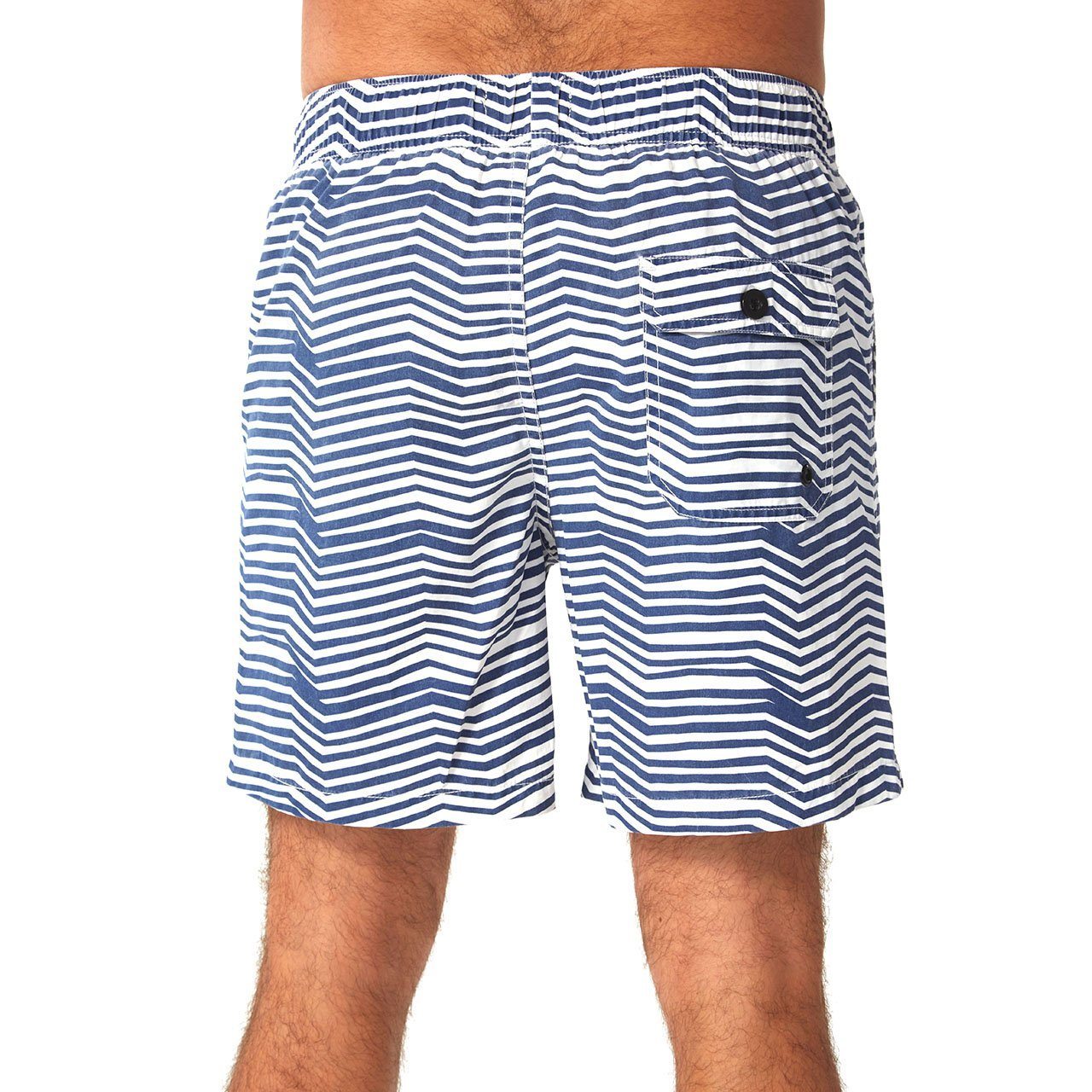 Todd Swim Trunk featuring a vibrant pigment print and comfortable fit, ideal for summer swimming.