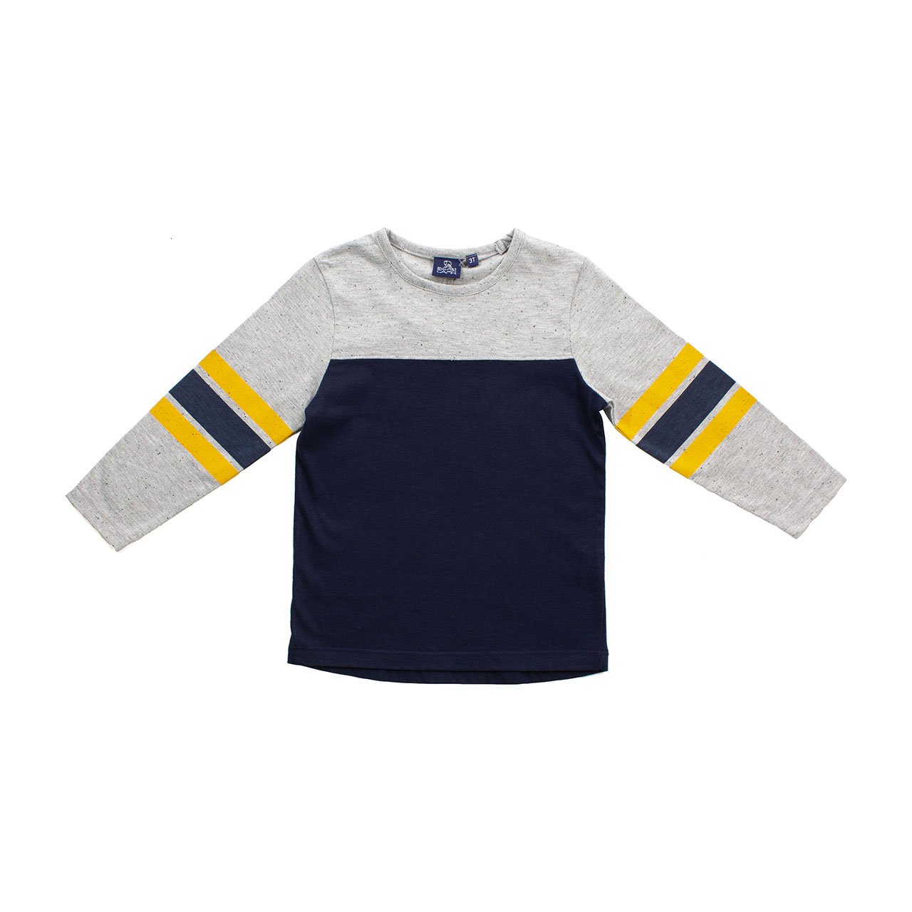 Todd Tee Boy long sleeve tee in sophisticated colors, designed for comfort and style for children.