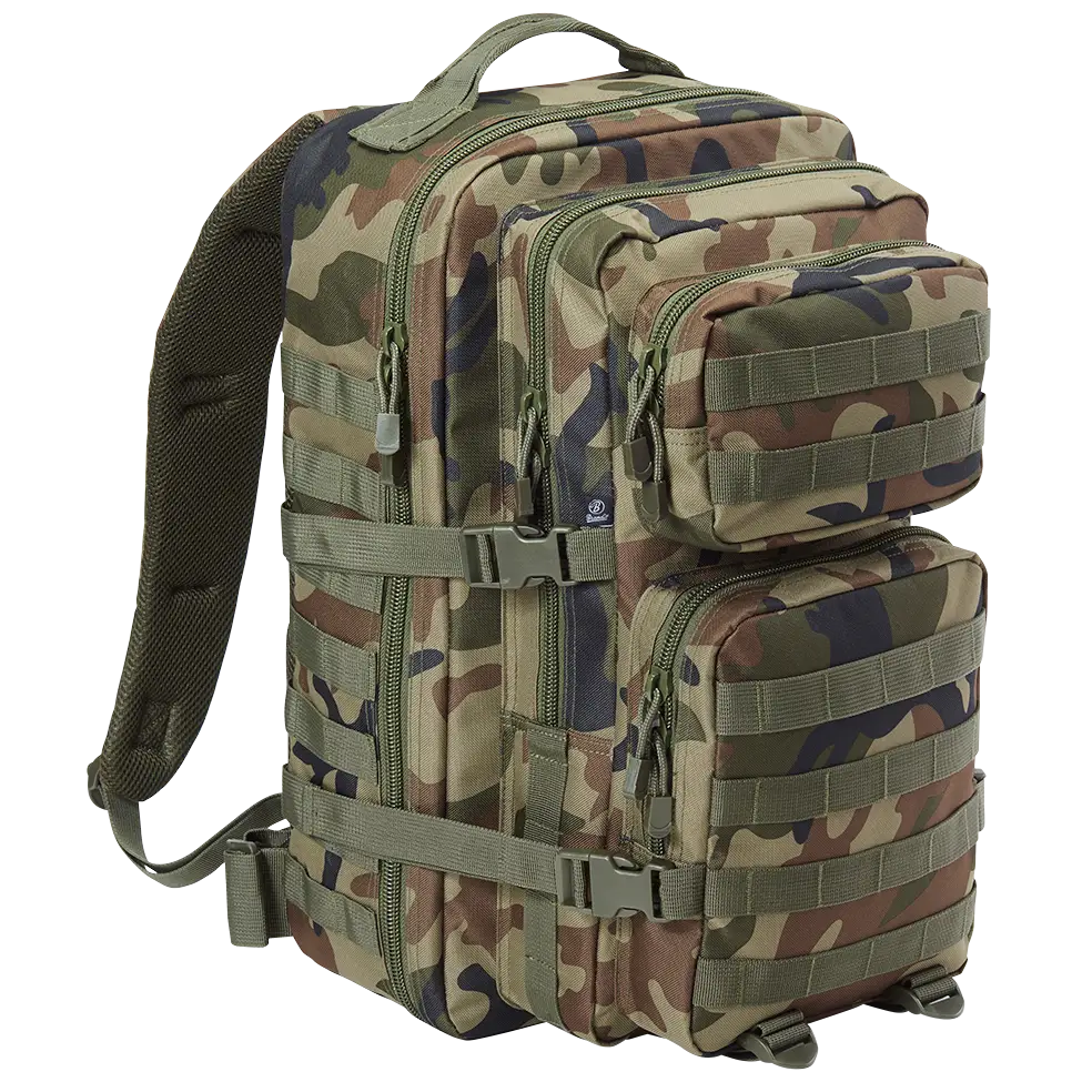 US Cooper Large 40L backpack featuring MOLLE system, padded straps, and organized front pocket.