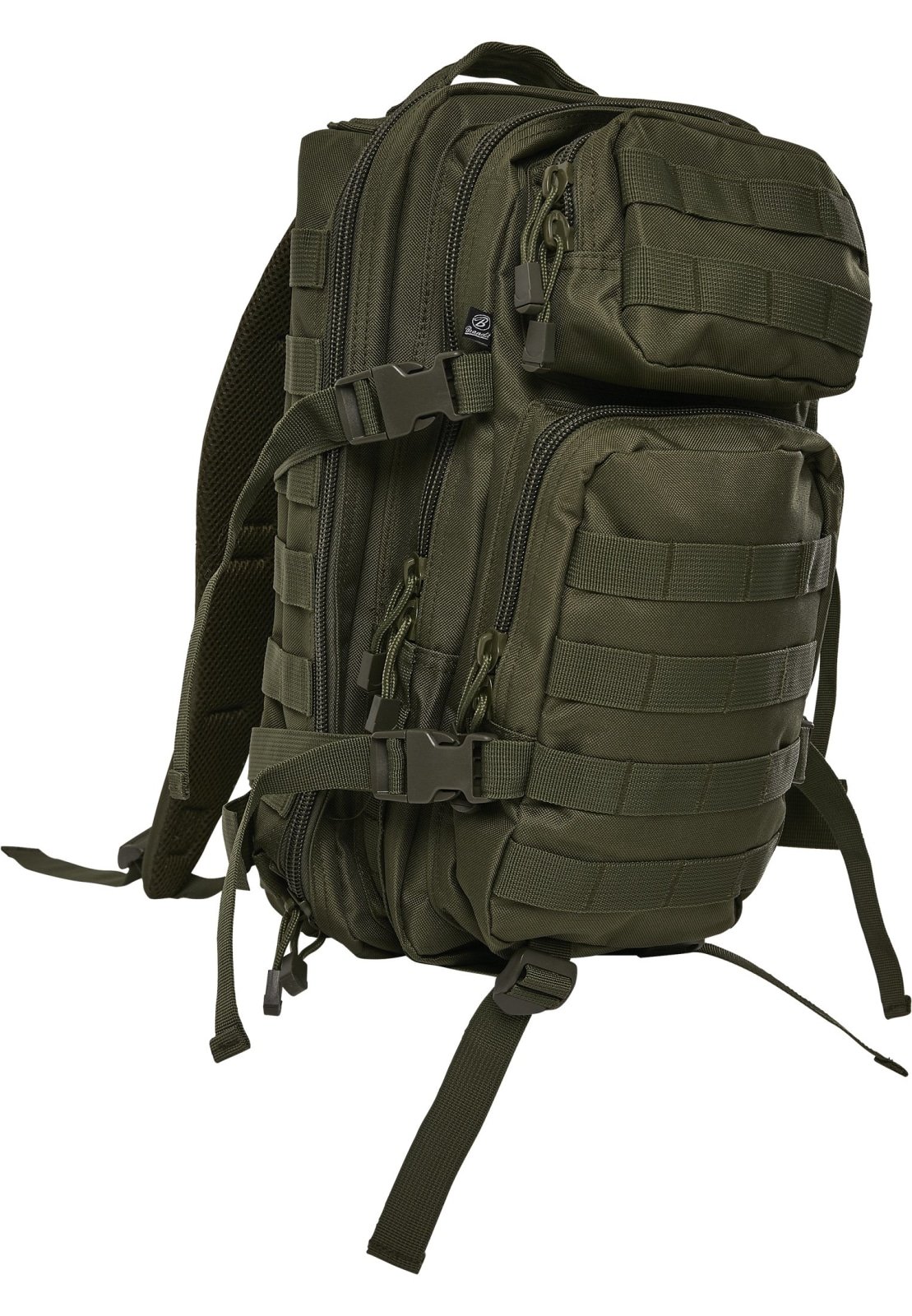 US Cooper Lasercut Medium backpack featuring a lasercut MOLLE system, padded shoulder straps, and adjustable waist strap in a tactical design.