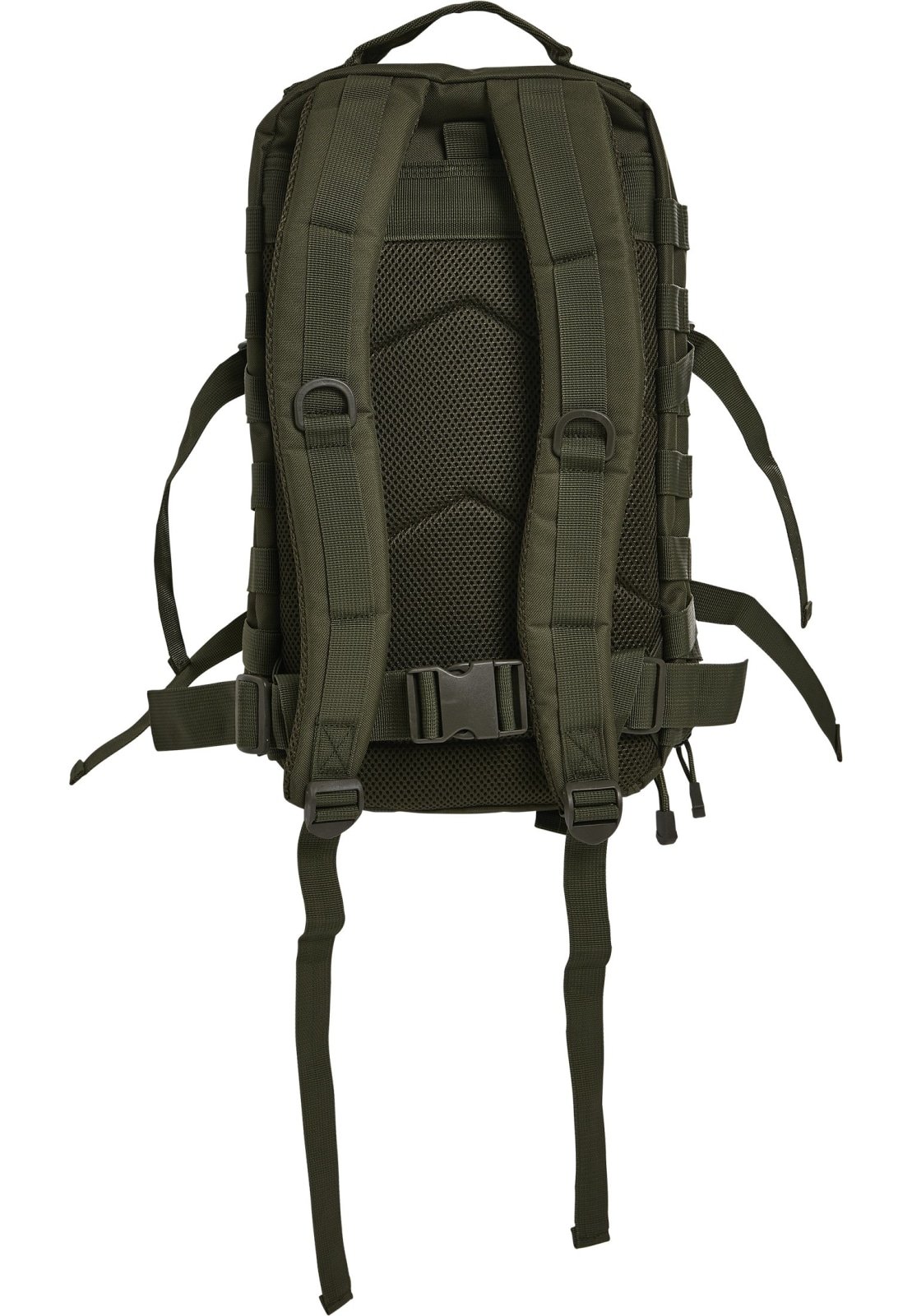 US Cooper Lasercut Medium backpack featuring a lasercut MOLLE system, padded shoulder straps, and adjustable waist strap in a tactical design.