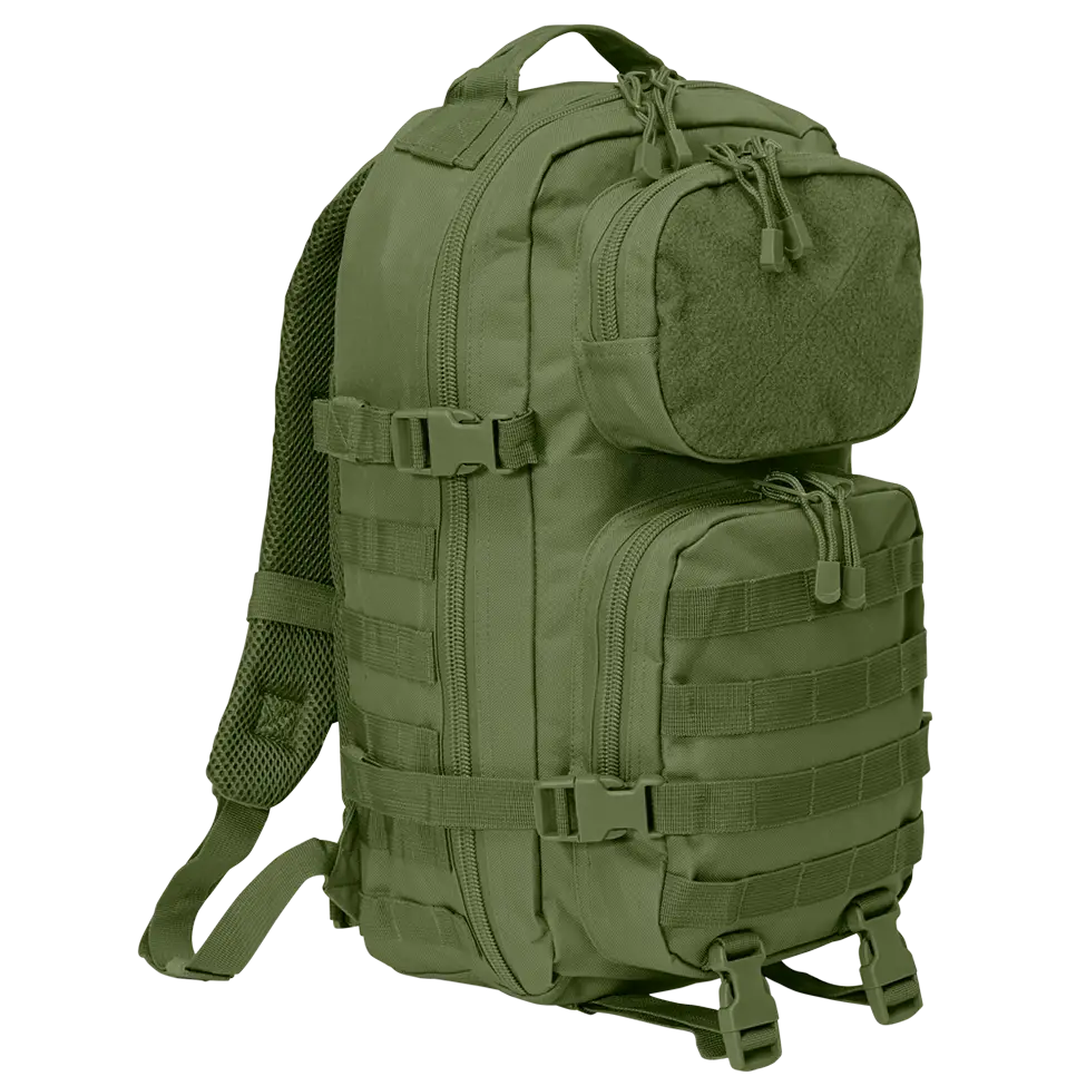 US Cooper Patch backpack featuring MOLLE system, padded straps, and spacious design.